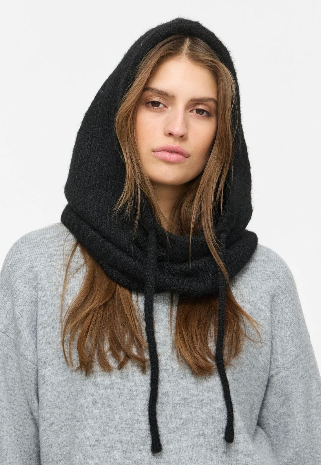 Noisy May Viki Knit Black Sturmhaube