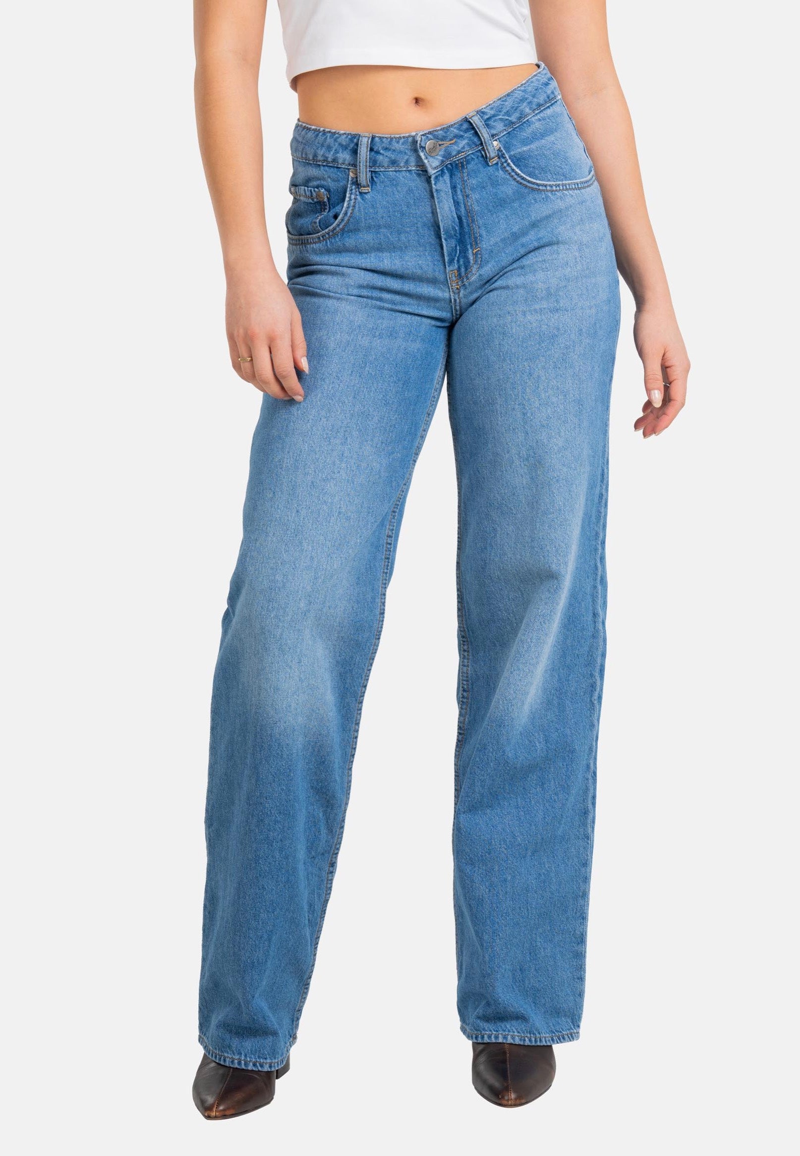 REELL - Women Holly Sky Blue Stone - Jeans | Women-Image