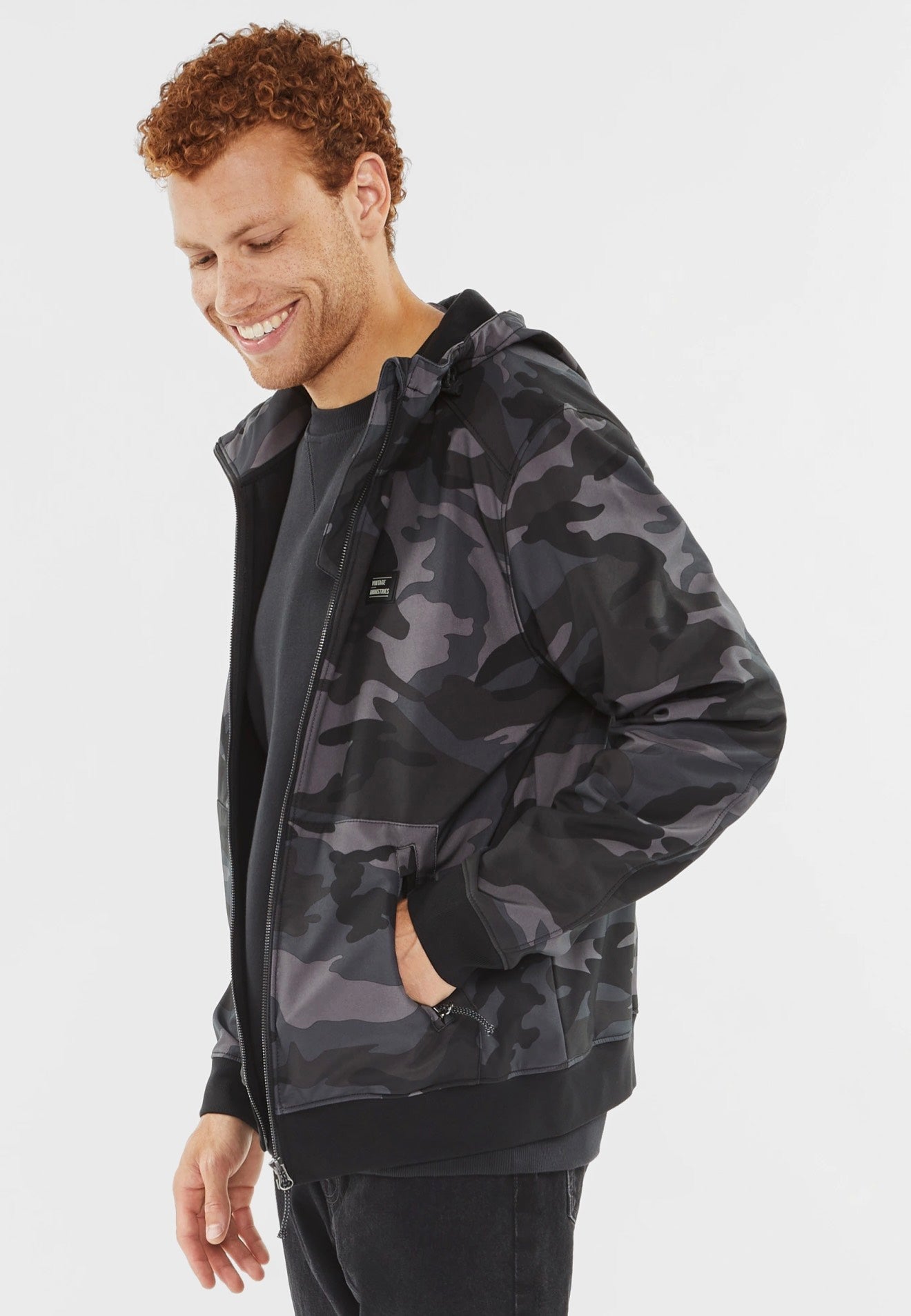 Vintage Industries - Ashore Dark Camo - Jacket | Men-Image