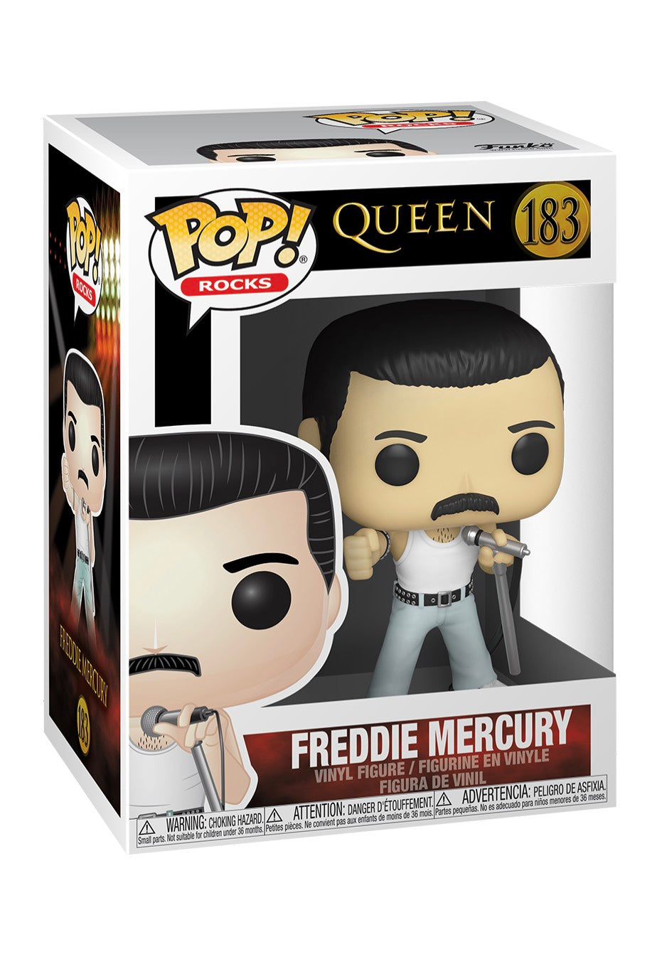 別注平政FLASHBOOST & BULLET DIVE & POP QUEEN Queen - Freddy Mercury (Radio Gaga 1985) POP! Vinyl - Funko
