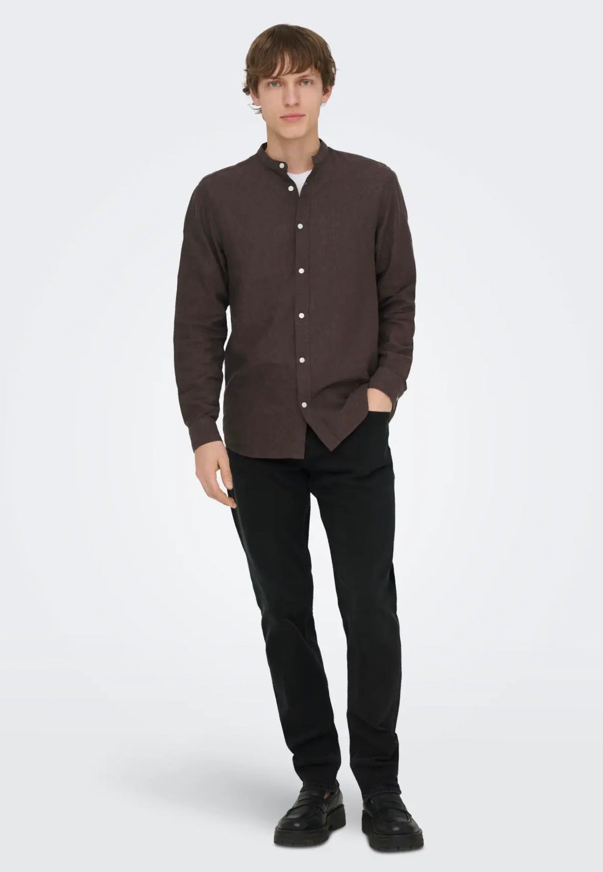 Only & Sons - Weft Regular Washed Black - Jeans | Men-Image