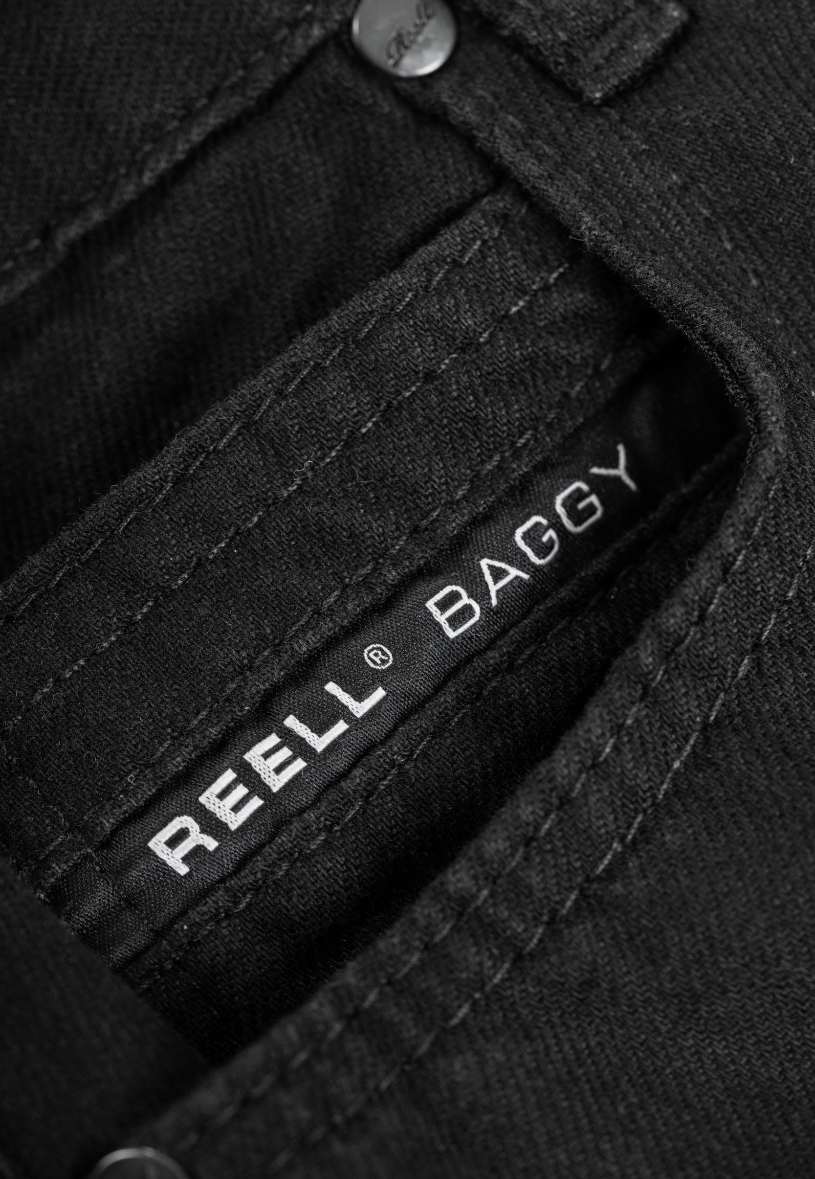 REELL - Women Chloé Baggy Intense Black - Jeans | Women-Image