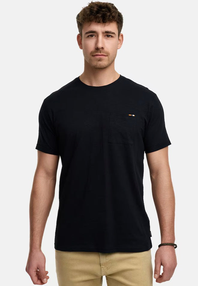 Indicode - Andorra Black - T-Shirt | Men-Image