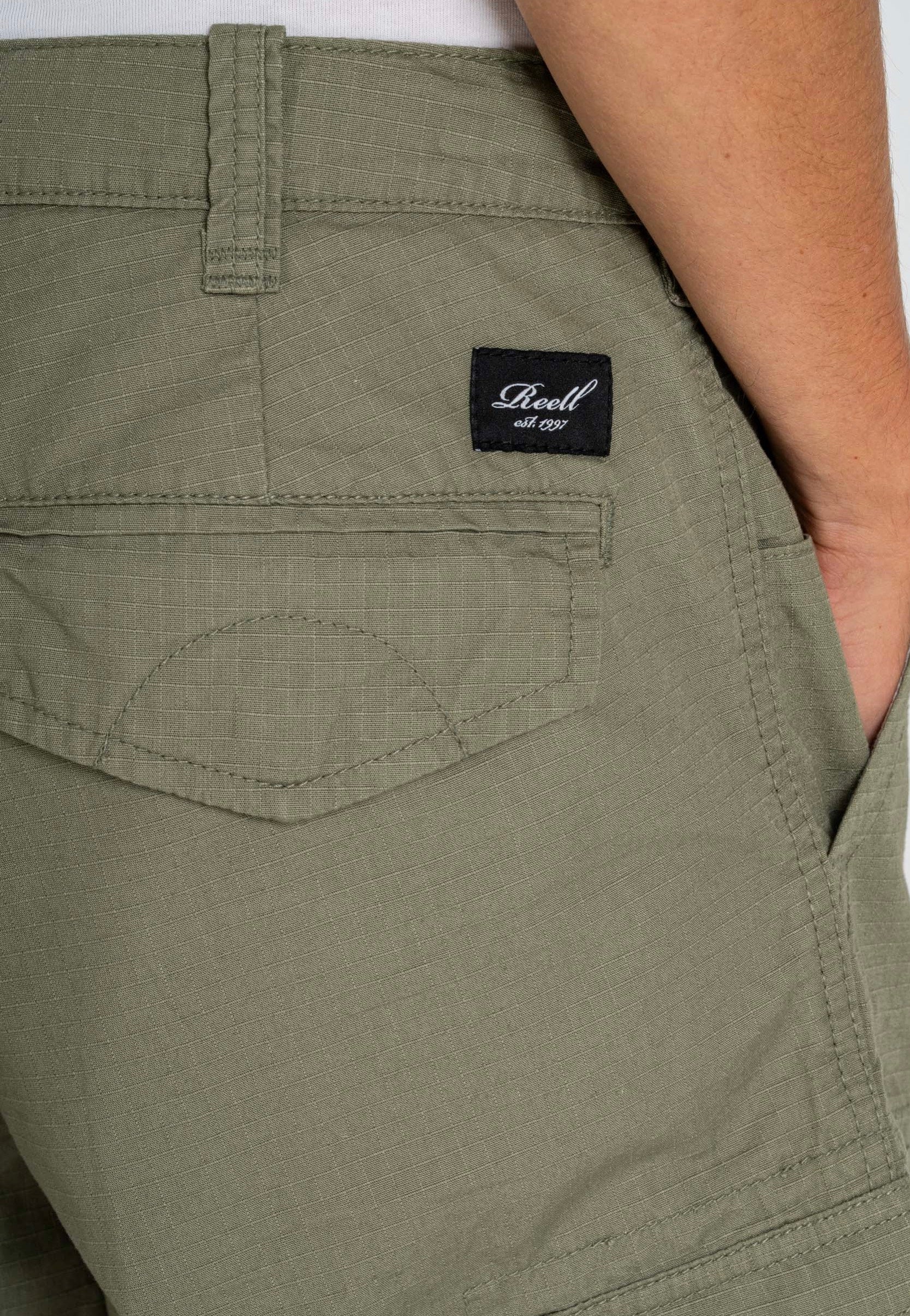REELL - New Cargo Greyish Green - Shorts | Men-Image