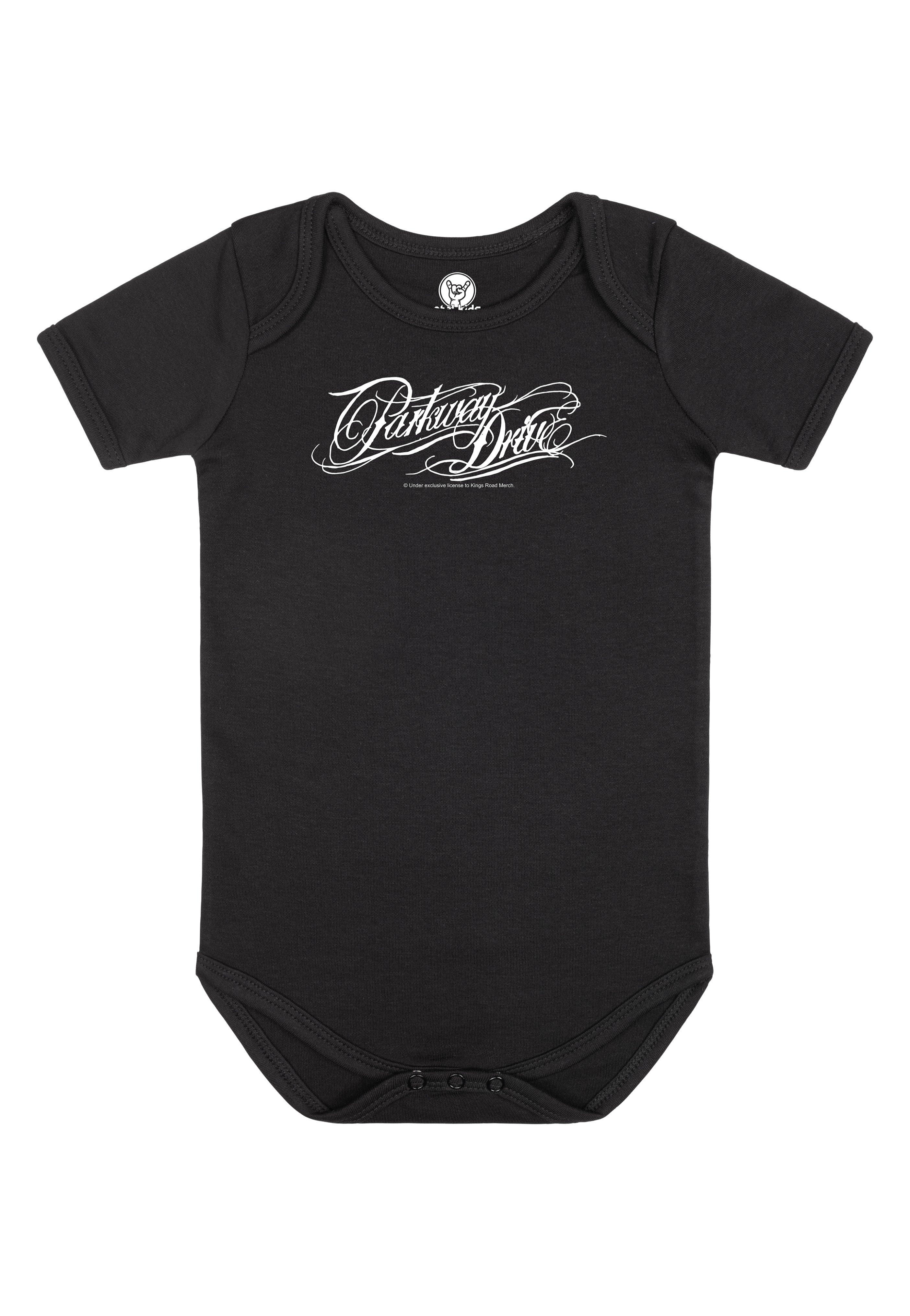 Parkway Drive - Logo Babygrow Black/White - Bodysuit