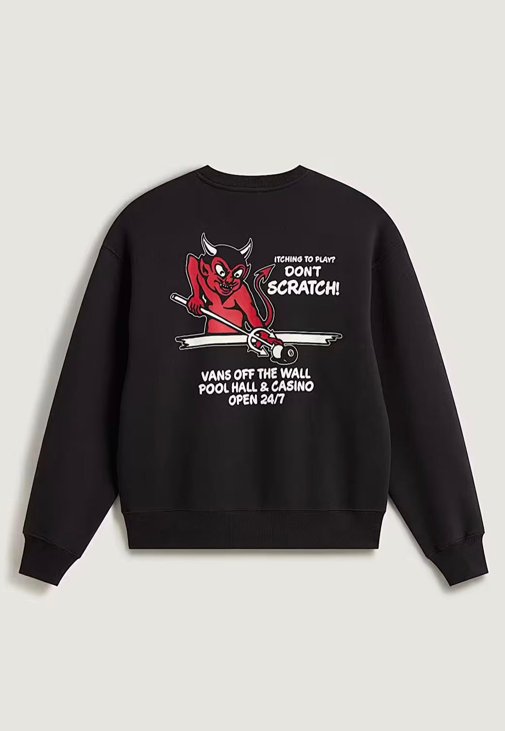 Vans Old Scratch Crew Black Suéter