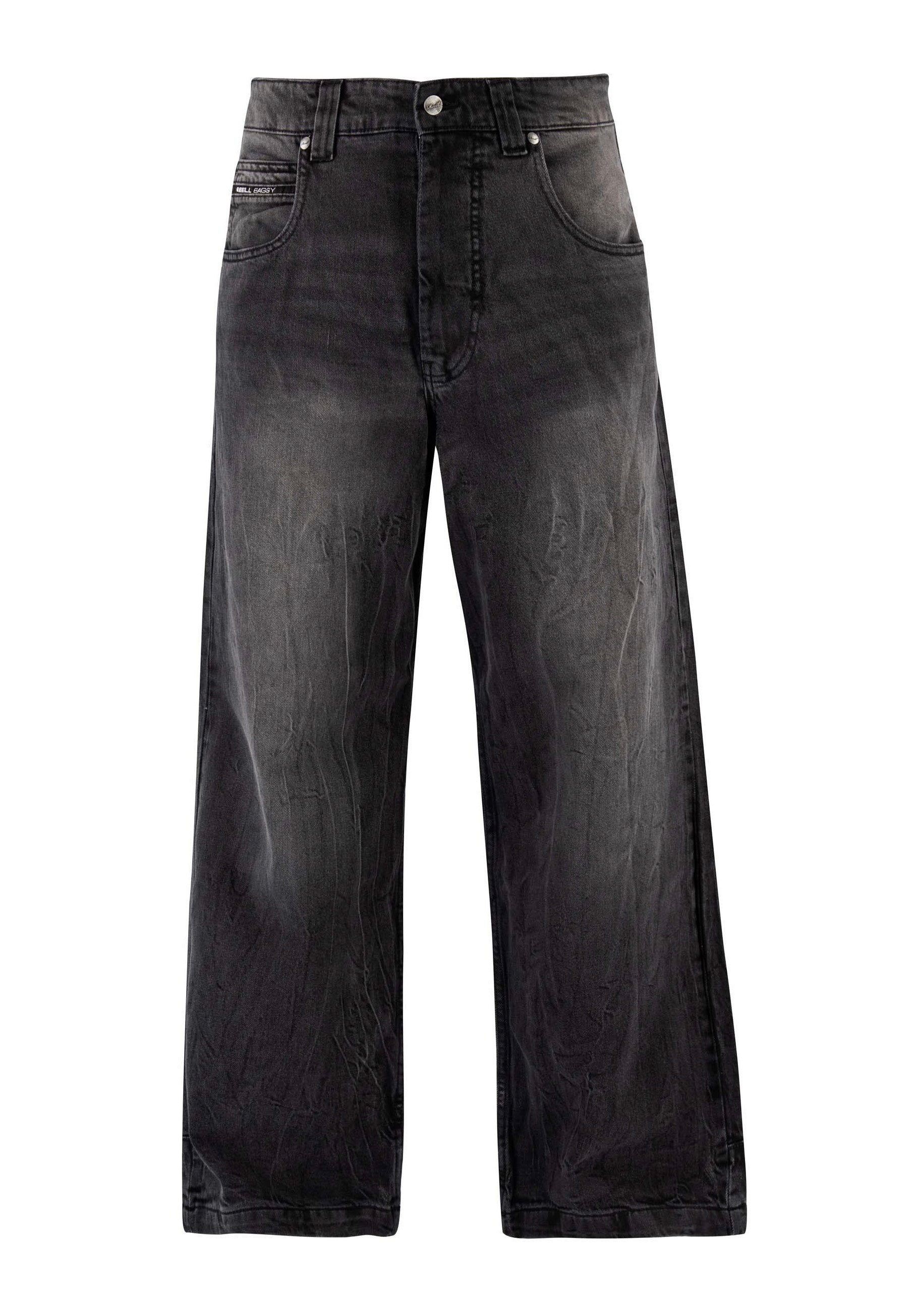 REELL - Giant Baggy Black Grey Wash - Jeans | Men-Image
