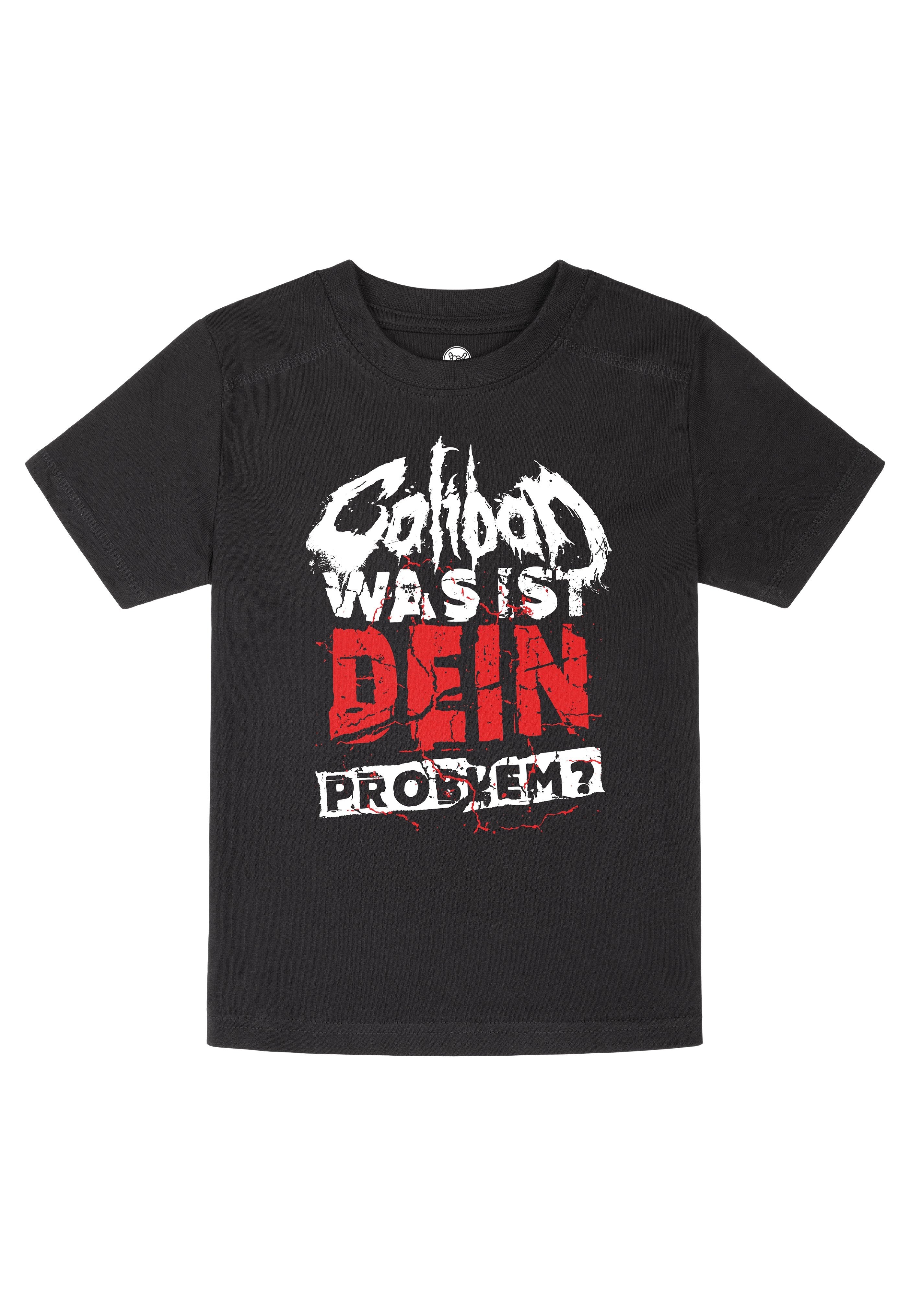 Caliban - Was ist dein Problem? Kids Black/White - T-Shirt