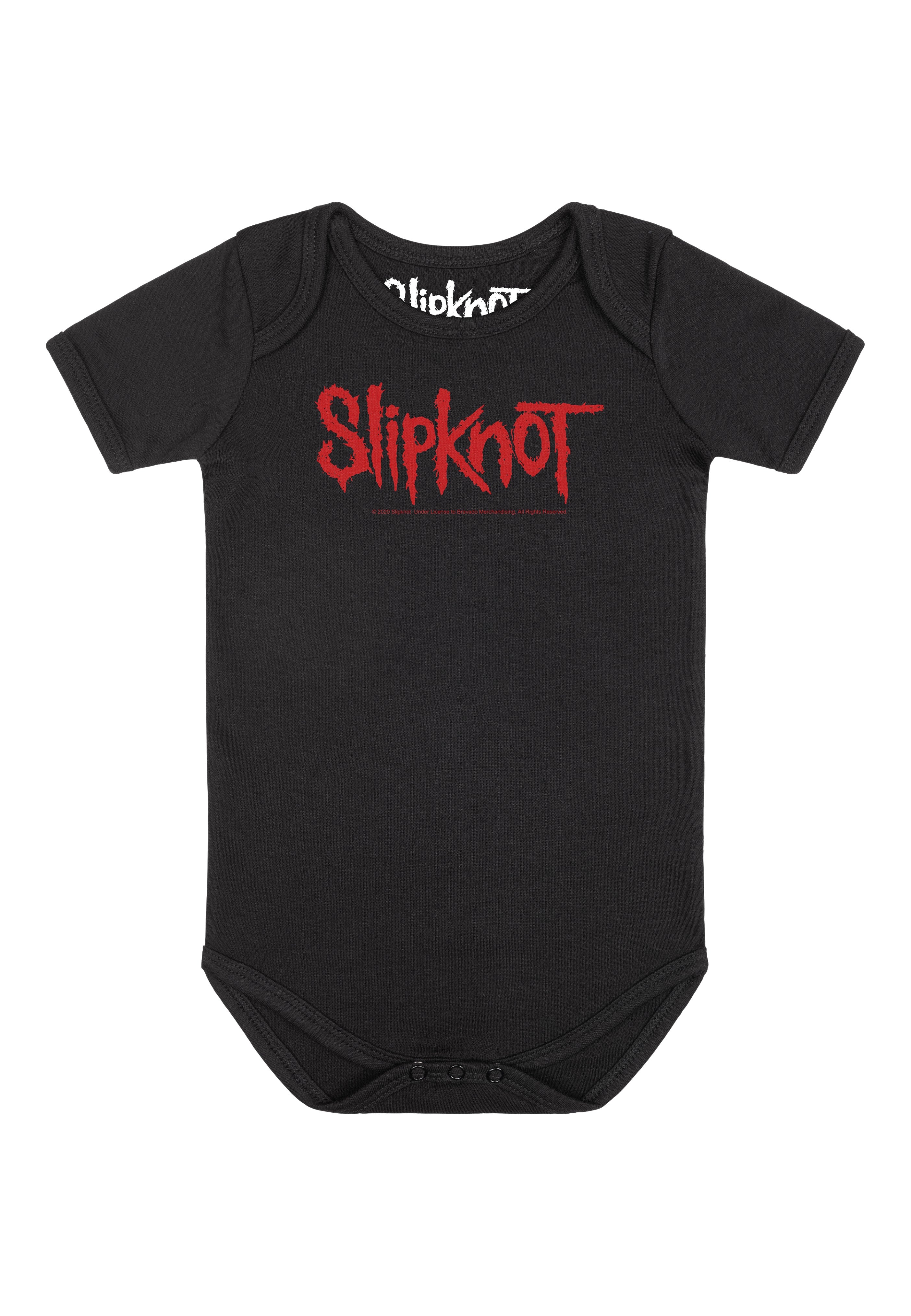 Slipknot - Logo Babygrow Black/Red - Bodysuit