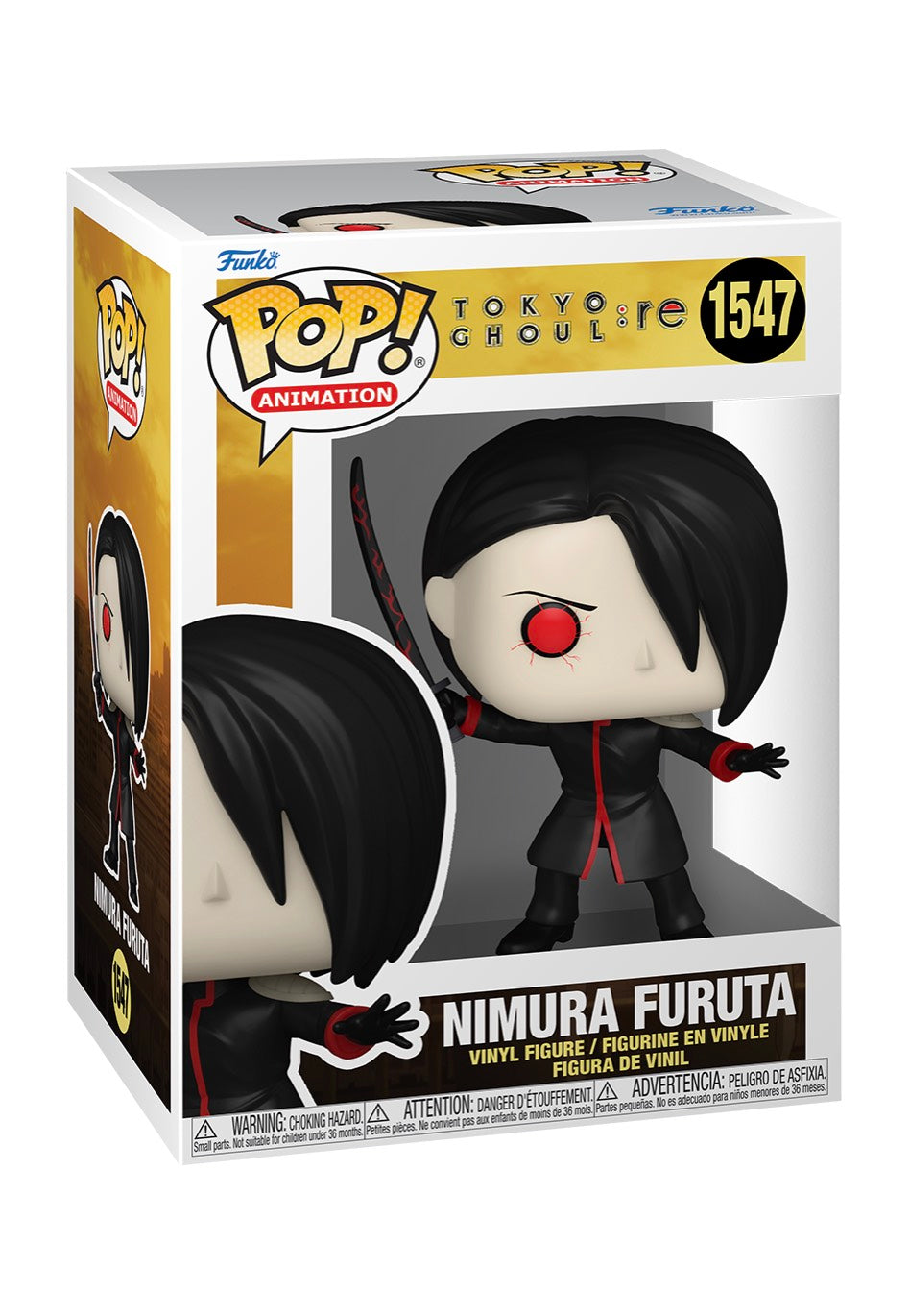 FUNKO POP 東京喰種 Tokyo Ghoul ウタ 希少 Tokyo Ghoul - Re: Nimuara Furuta POP! Vinyl - Funko Pop | Nuclear