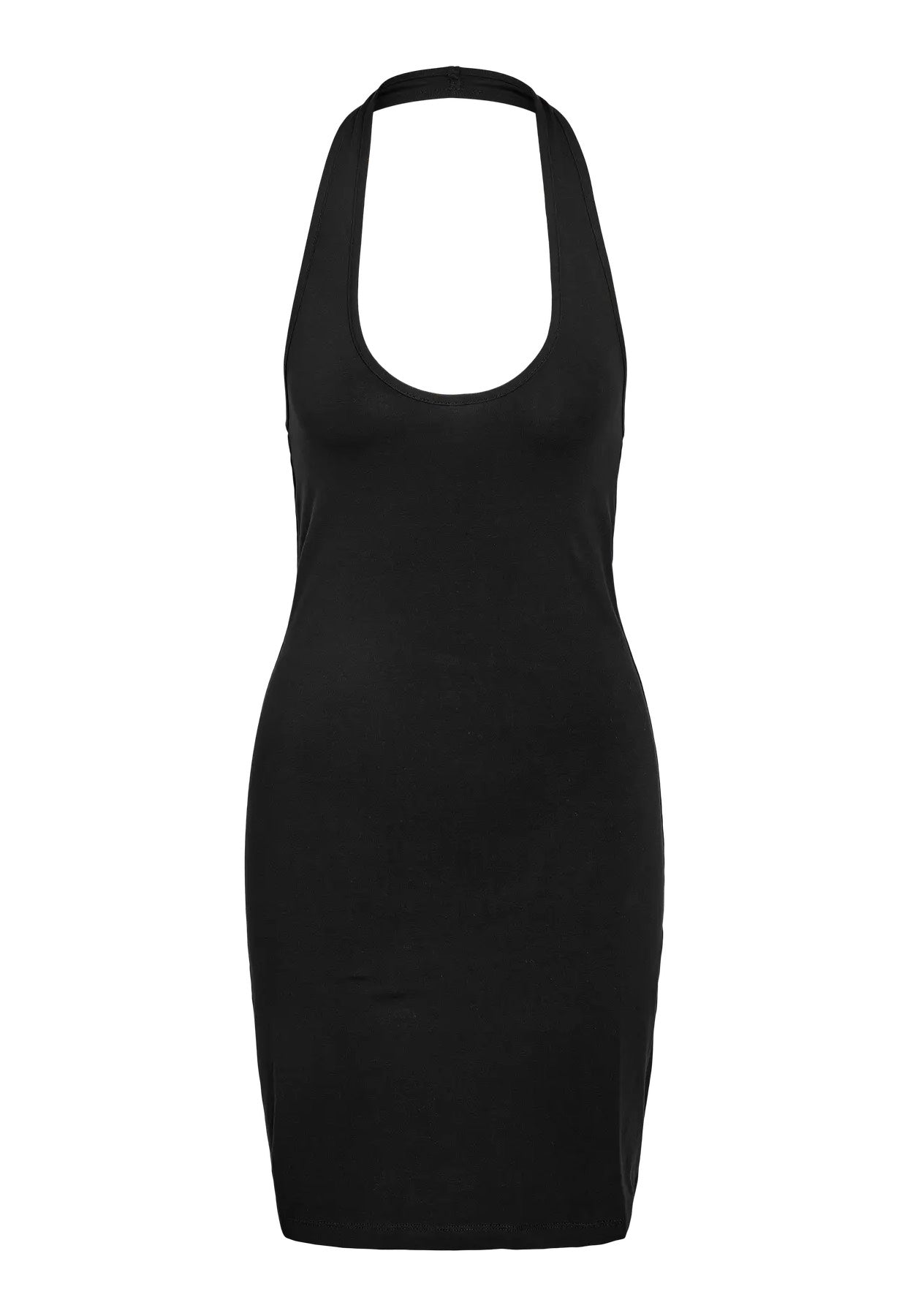 Noisy May - Halia Solid Halterneck Black - Dress | Women-Image