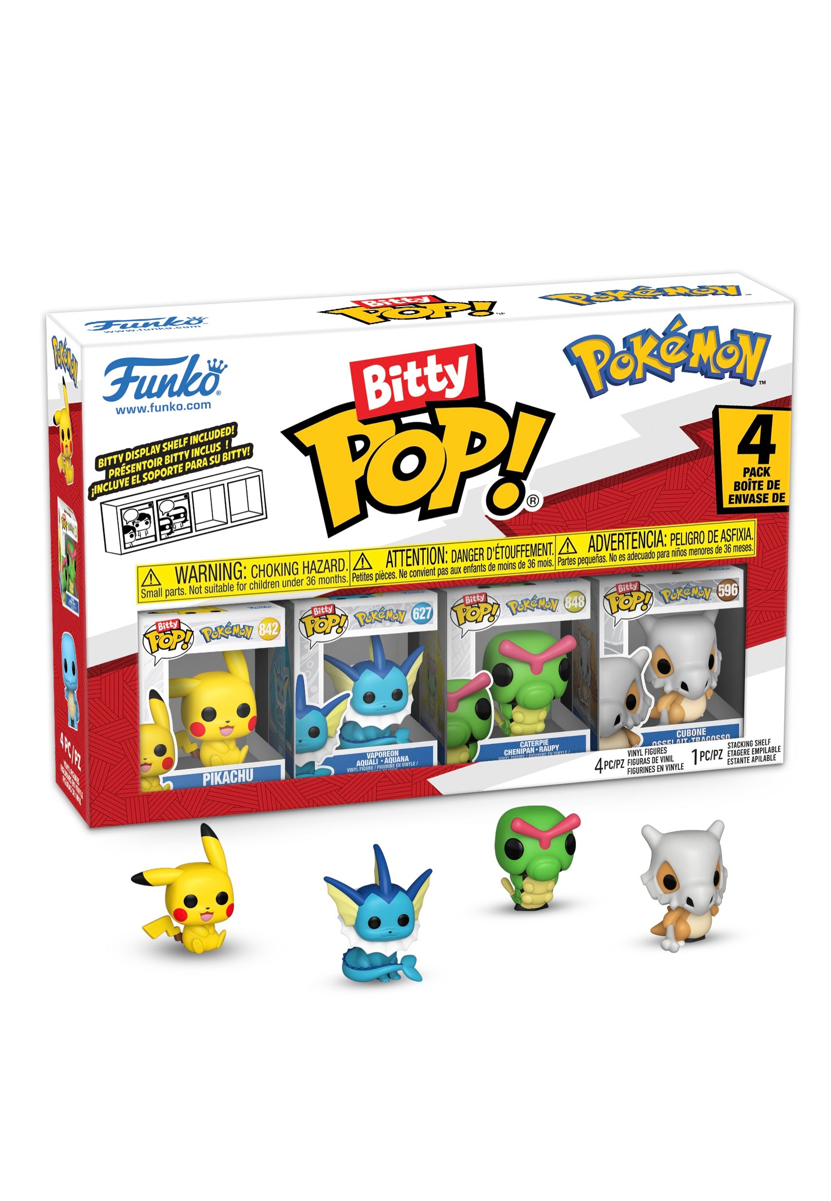 Pokémon - Pikachu Bitty POP! 4PK - Funko Pop | Neutral-Image