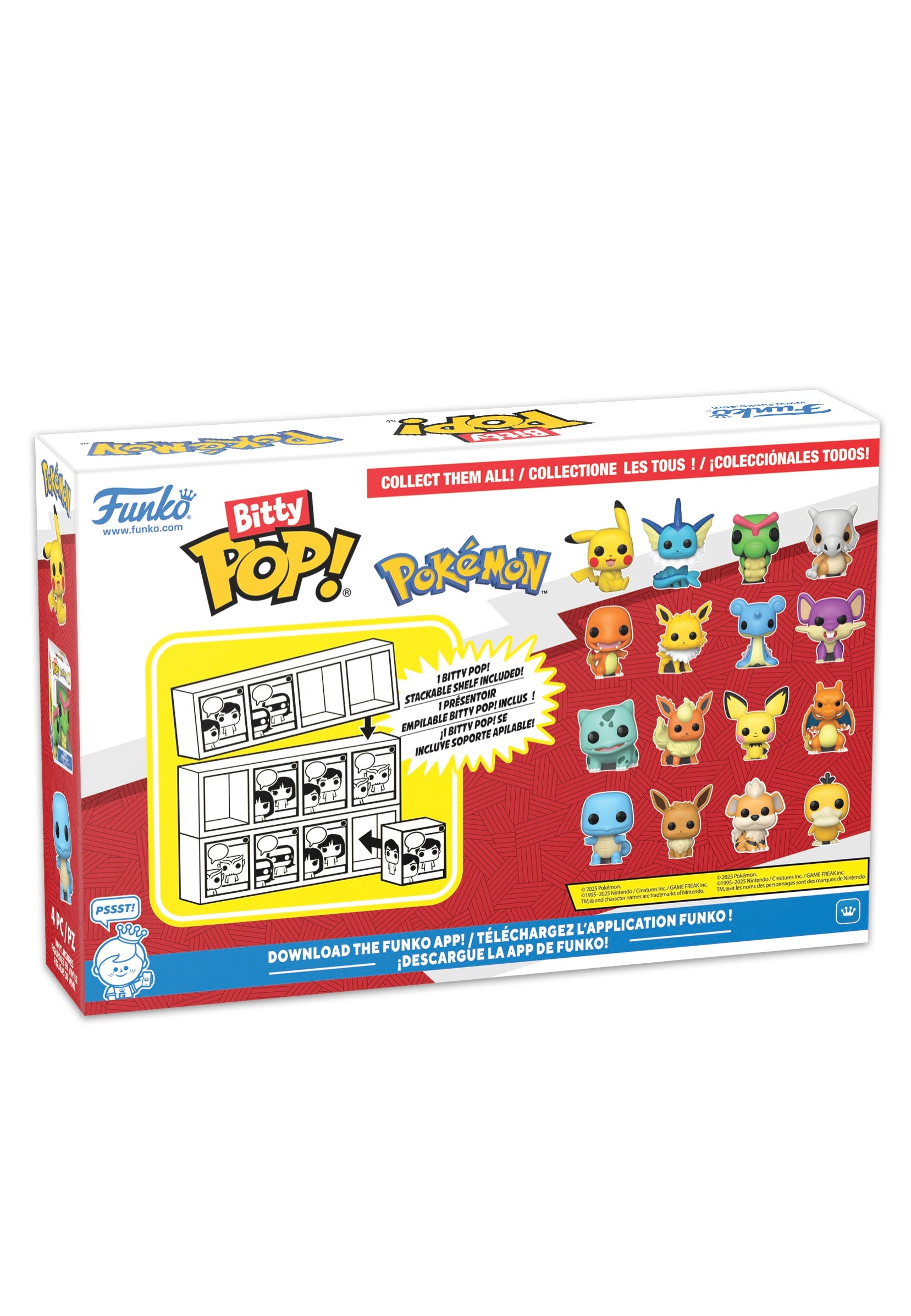 Pokémon - Charmander Bitty POP! 4PK - Funko Pop | Neutral-Image