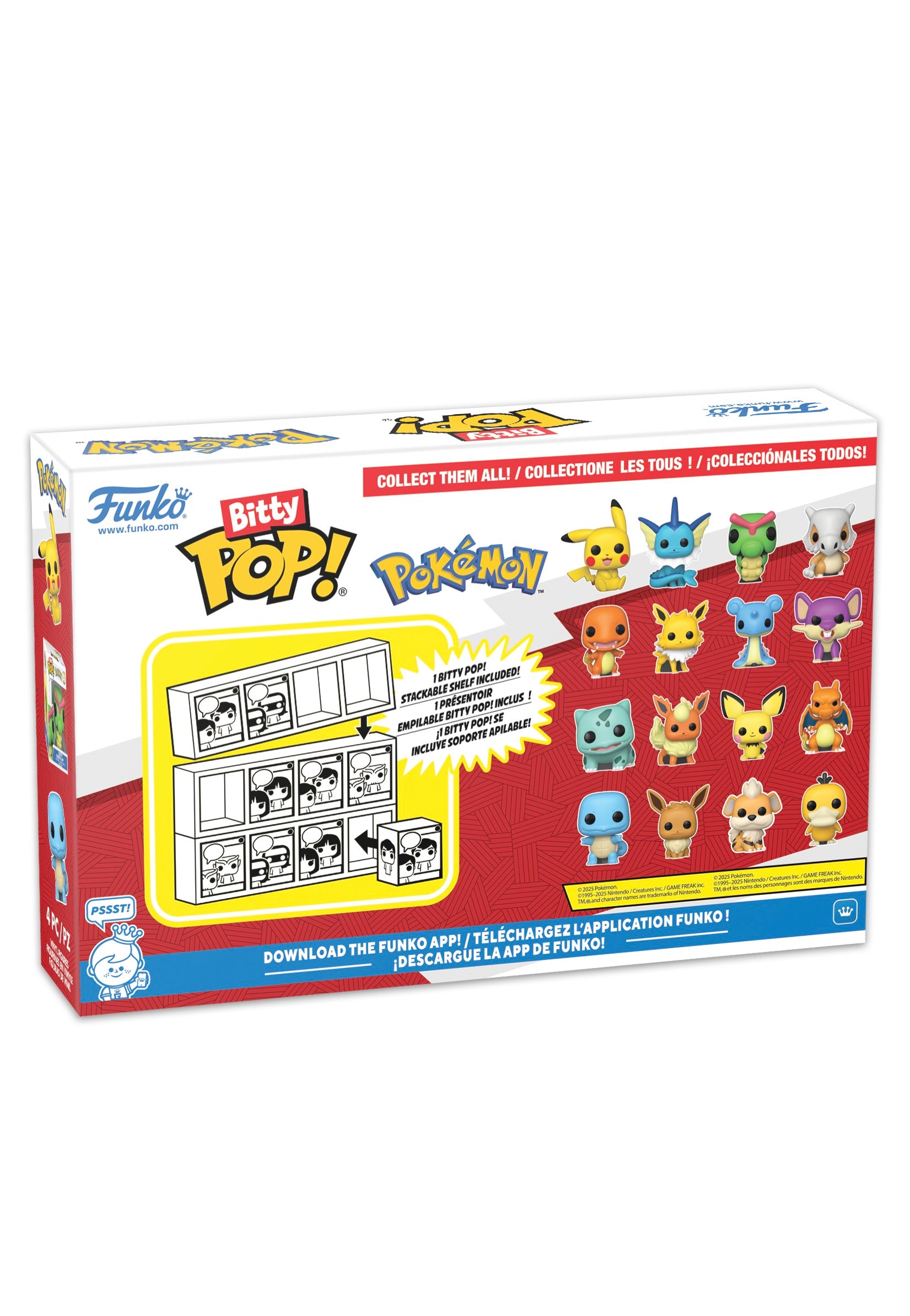 Pokémon - Bulbasaur Bitty POP! 4PK - Funko Pop | Neutral-Image