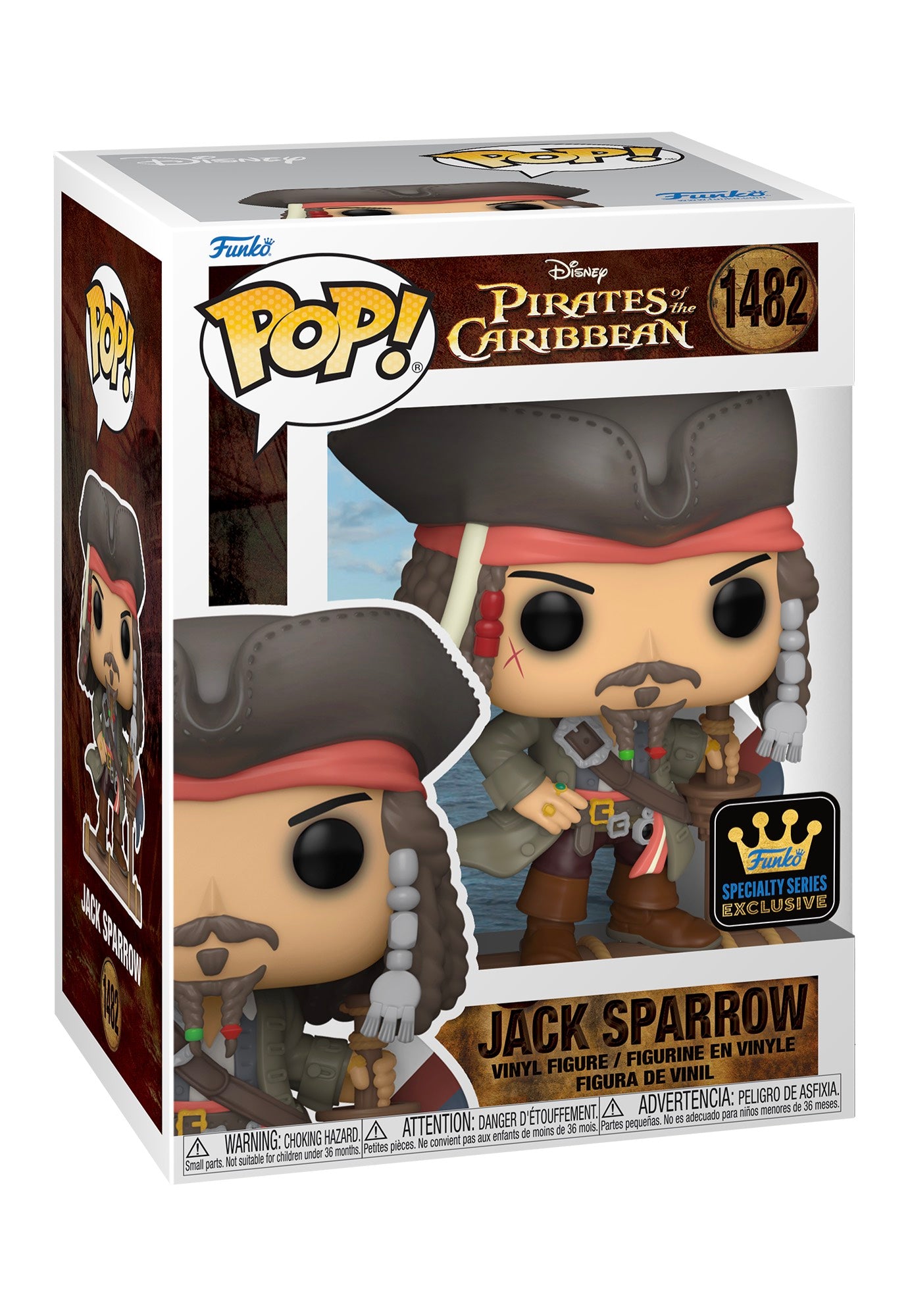 Pirates Of The Caribbean Jack Sparrow (Opening) POP! Vinyl Funko P