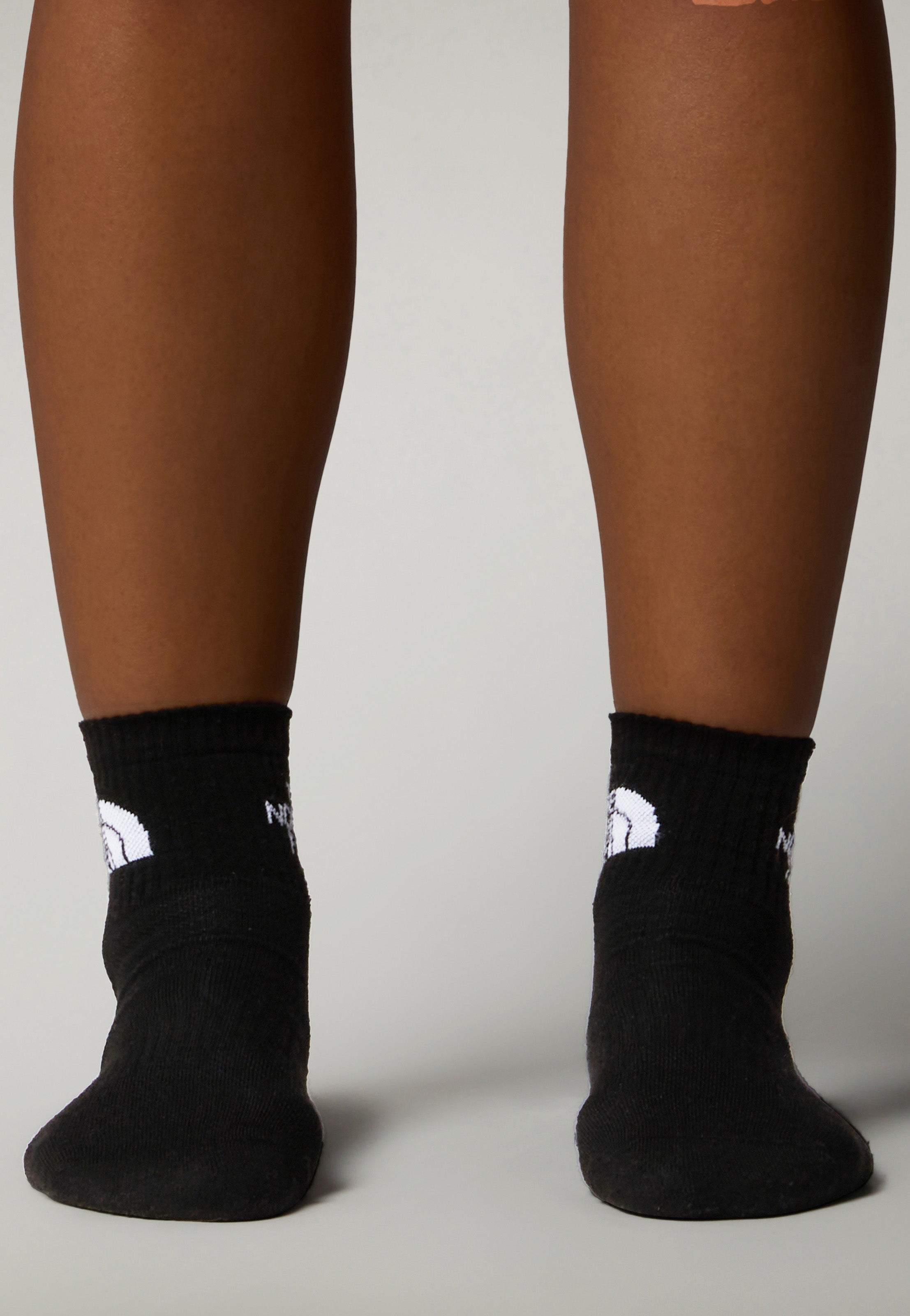 The North Face - Multi Sport Cush Quarter Pack Of 3 TNF Black - Socks | Neutral-Image