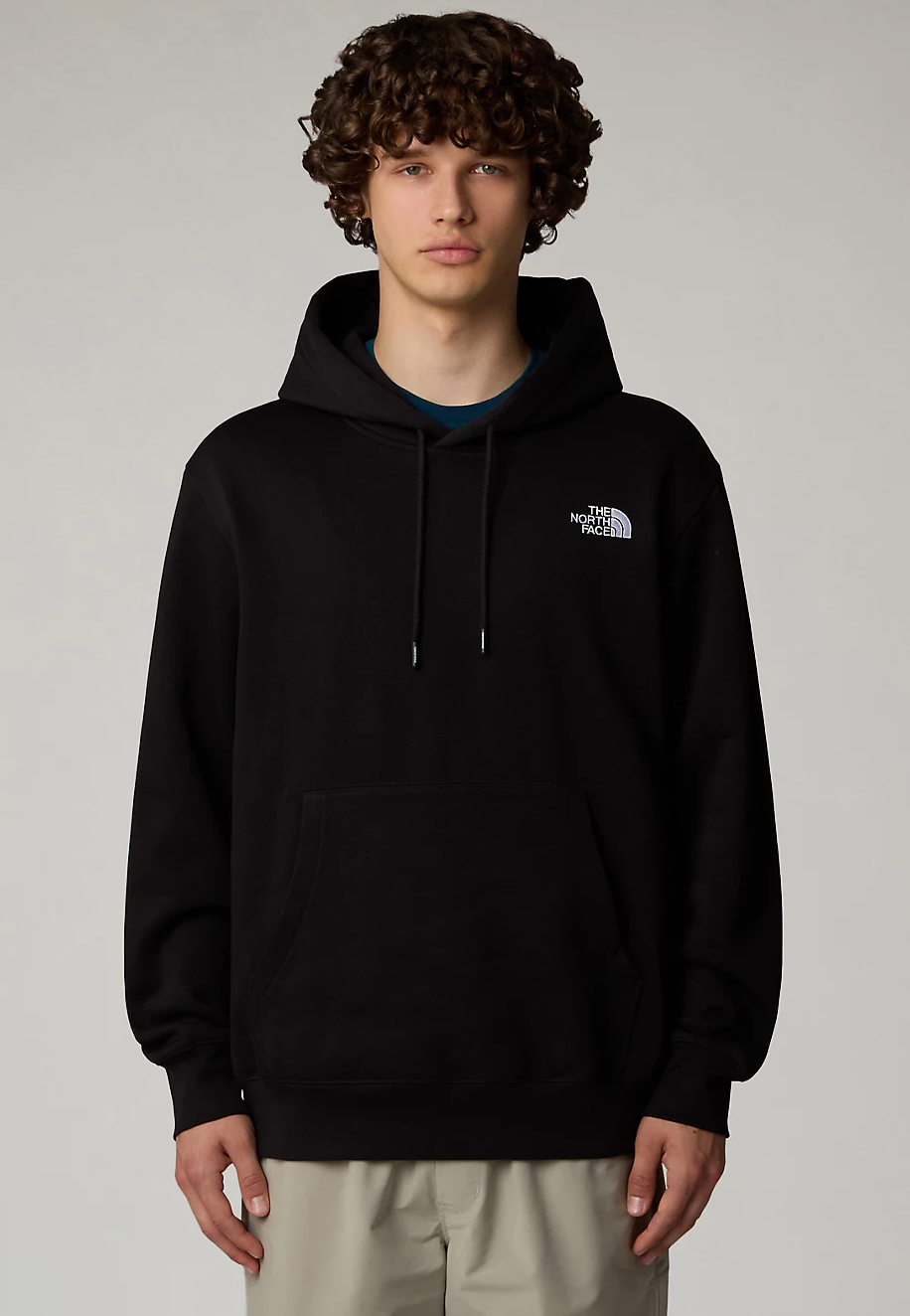 Black hooded sweatshirt mens shop