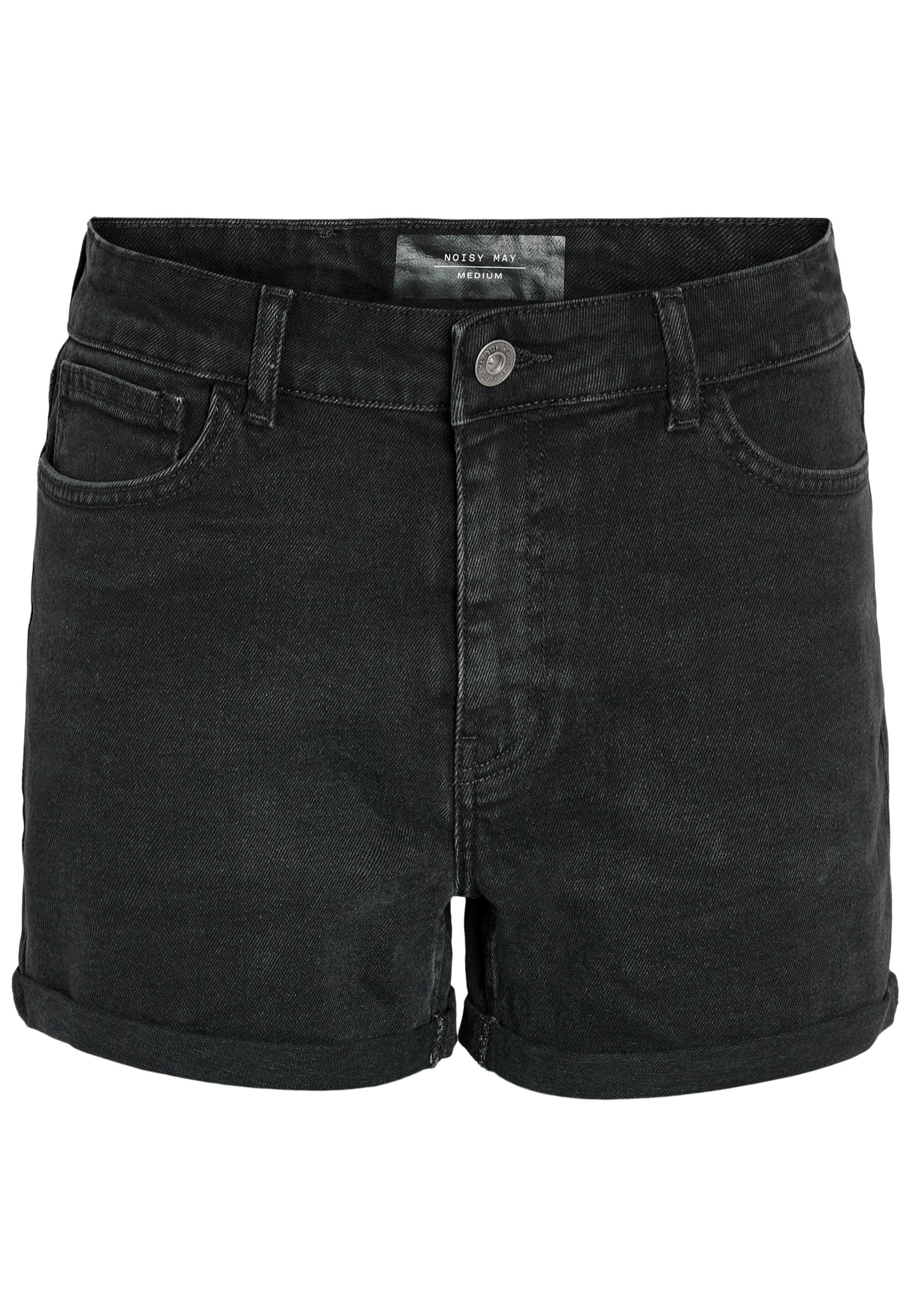 Noisy May - Moni Black Denim - Shorts | Women-Image