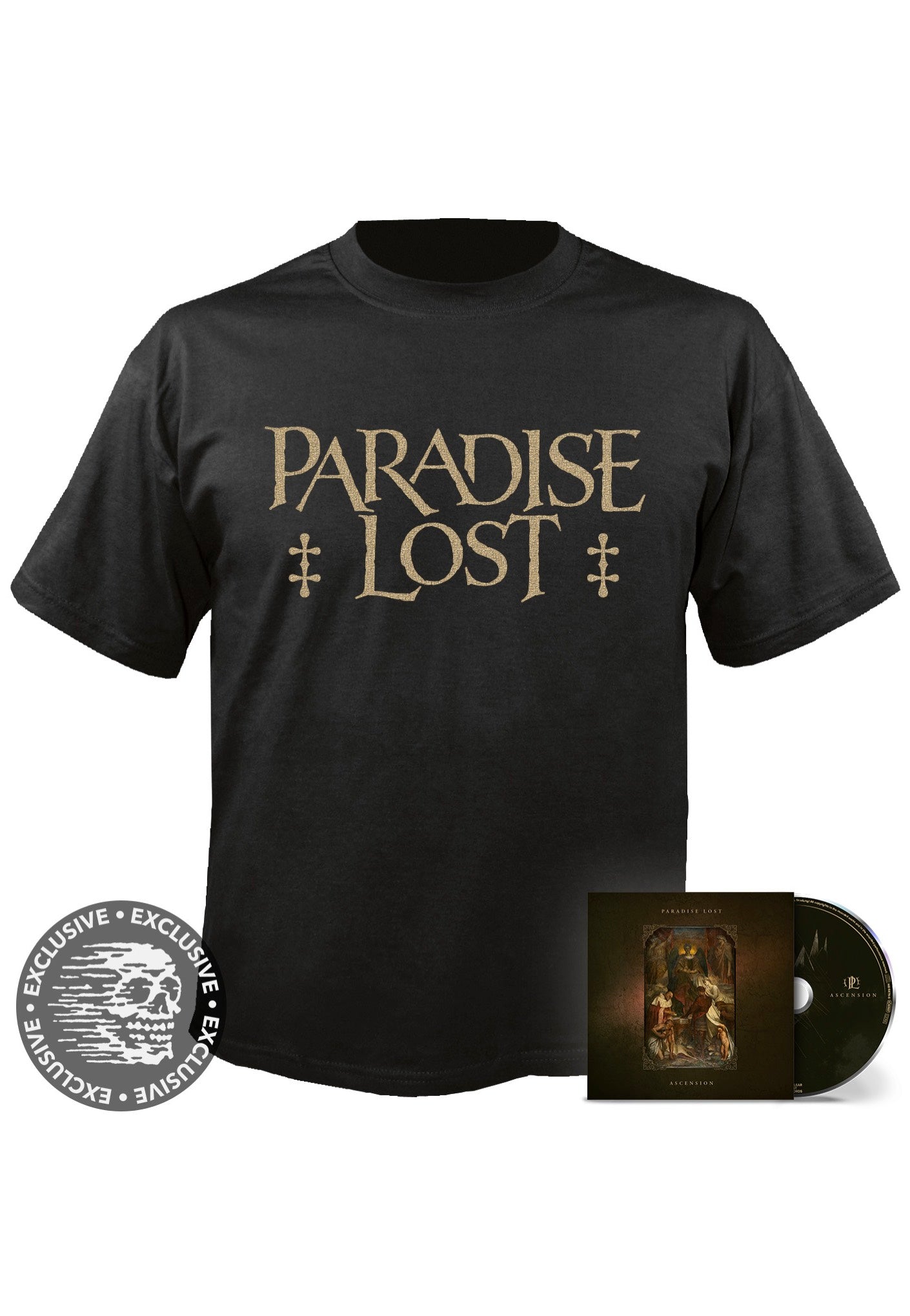 Paradise Lost - Ascension - Digi CD + Exclusive Gold Logo - T-Shirt