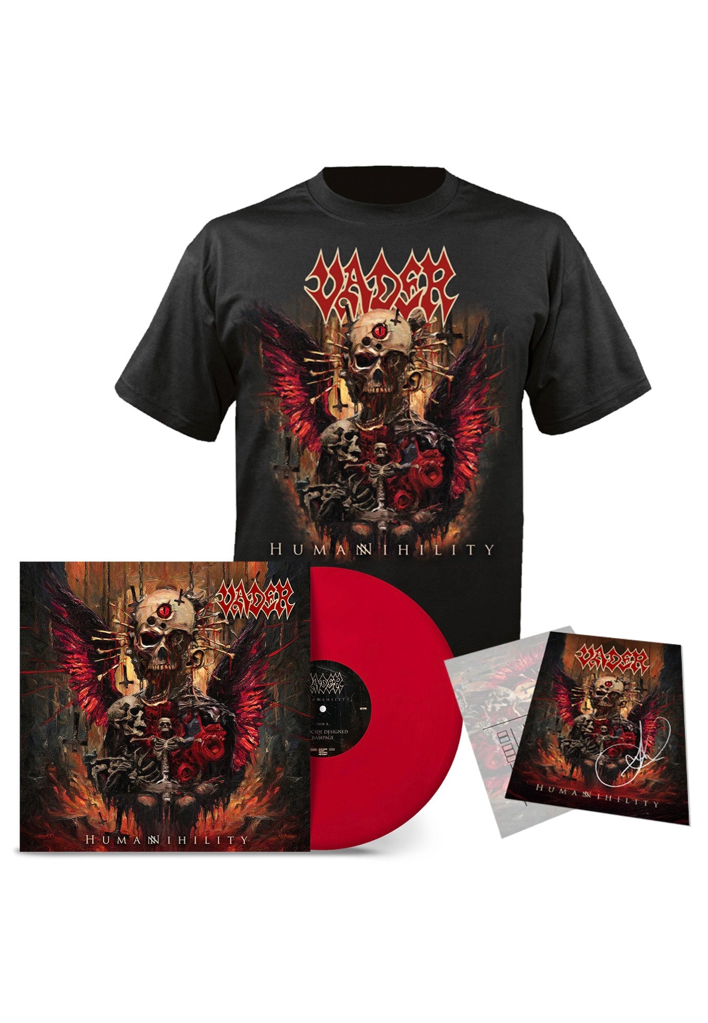 Vader - Humanihility Vinyl + T-Shirt - Bundle