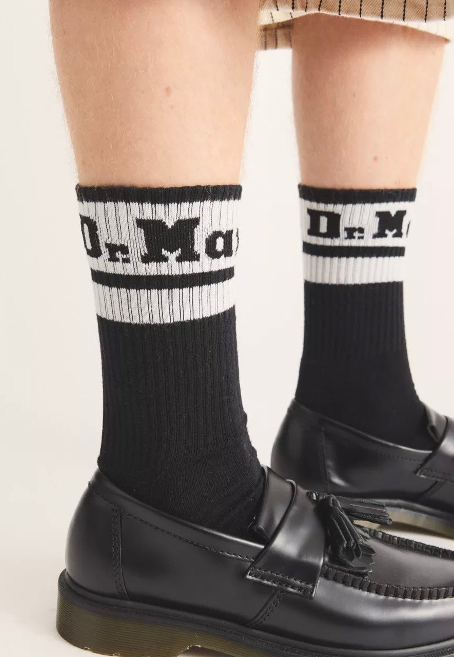 Dr. Martens - Athletic Logo Black/White - Socks | Neutral-Image