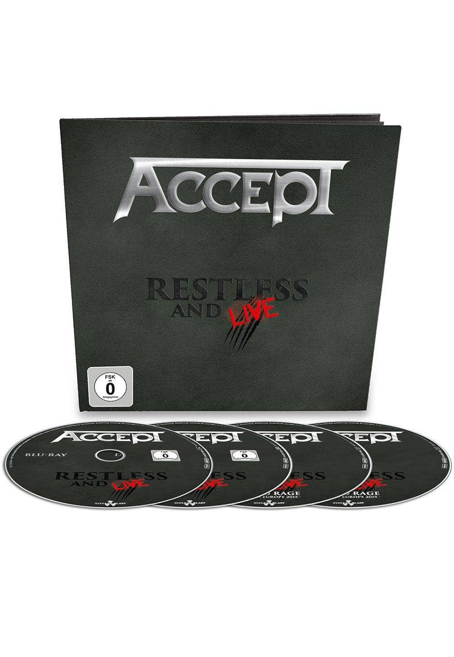 Accept - Restless And Live - Earbook