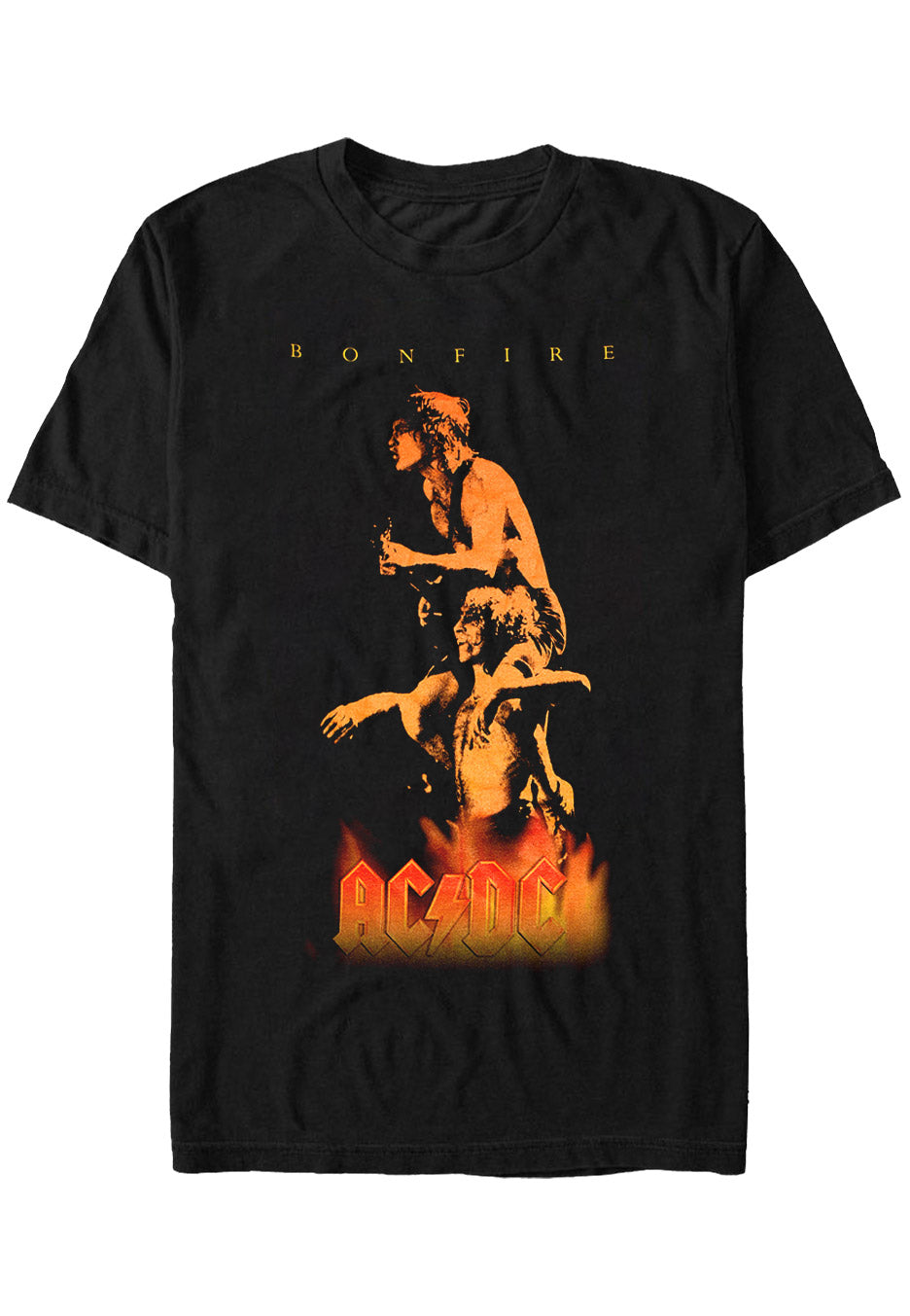 AC DC Bonfire T Shirt Nuclear Blast