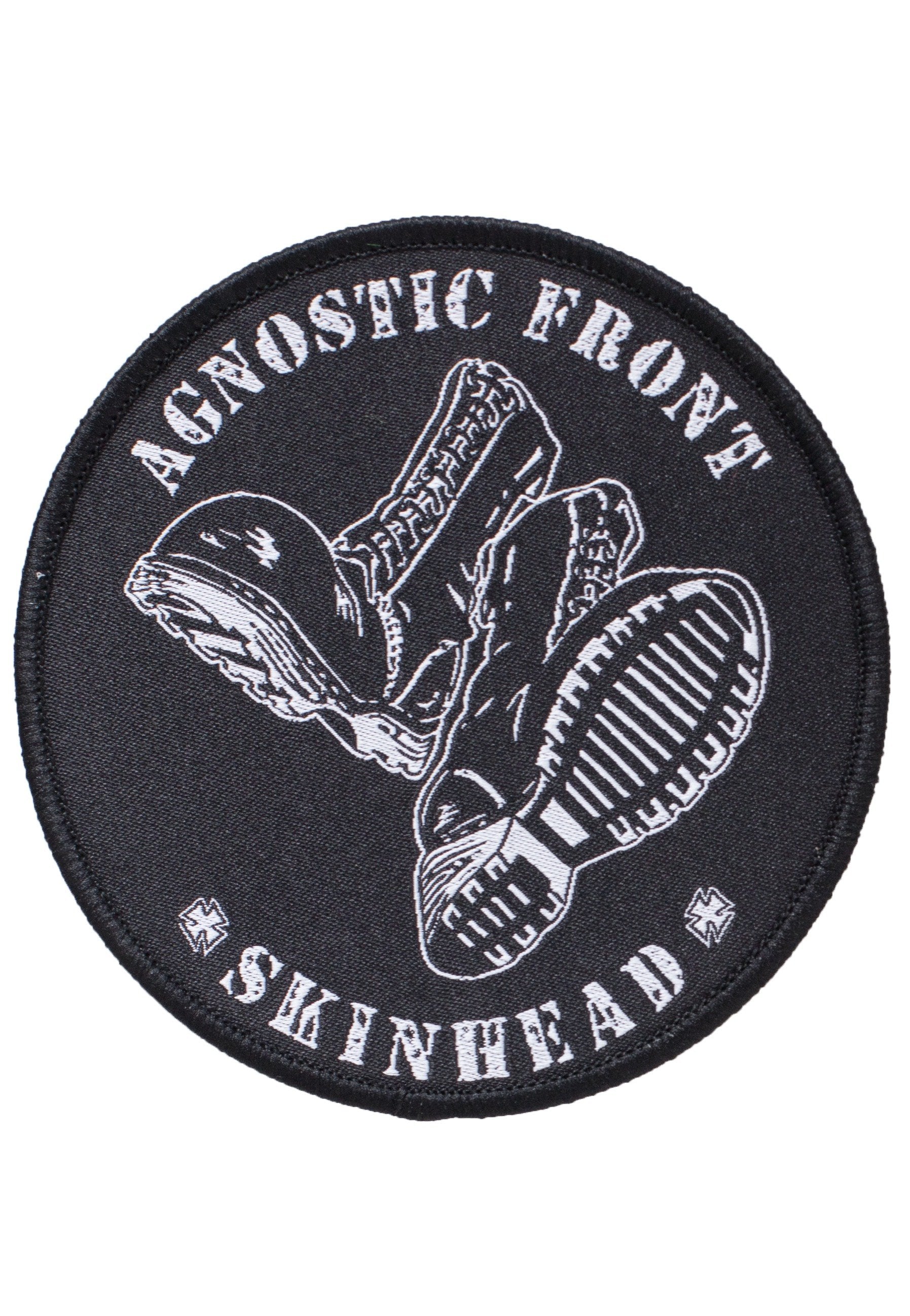 Agnostic Front - Boots Skinhead - Patch