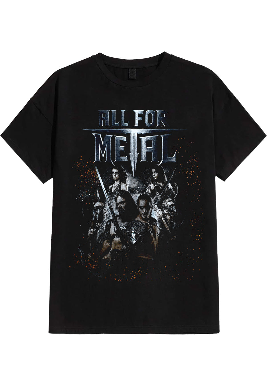 All For Metal - Legends Band - T-Shirt | Neutral-Image