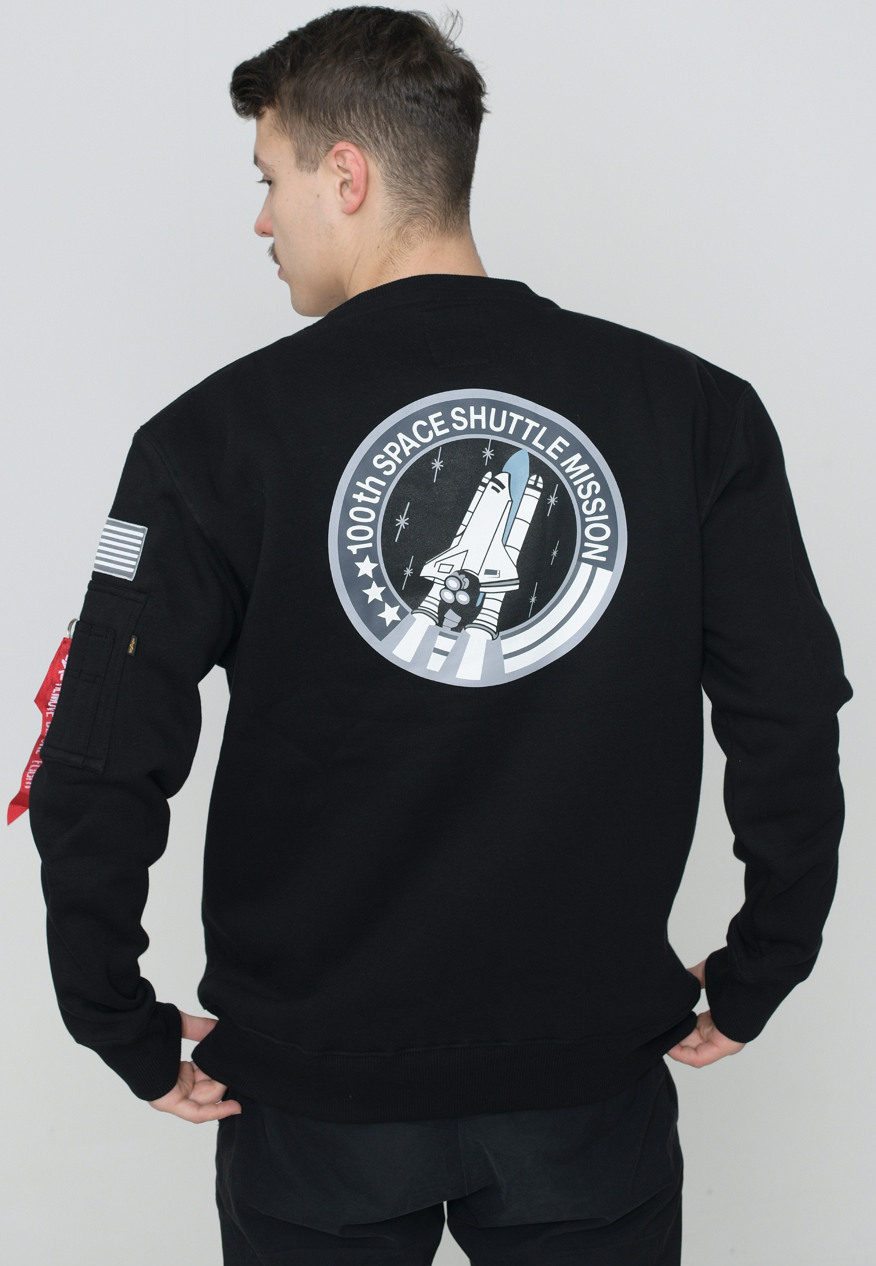 Alpha Industries - Space Shuttle Black - Sweater