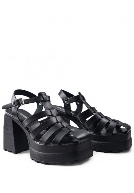 Altercore Amy Black Tacones