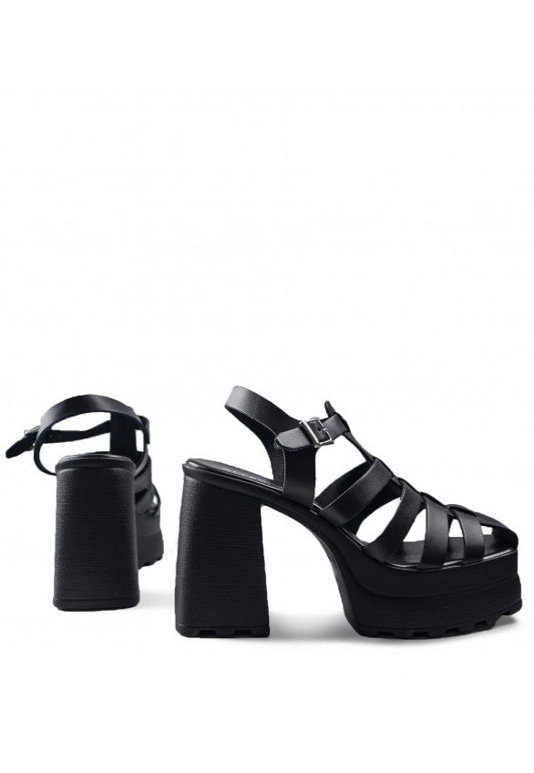 Altercore Amy Black Tacones