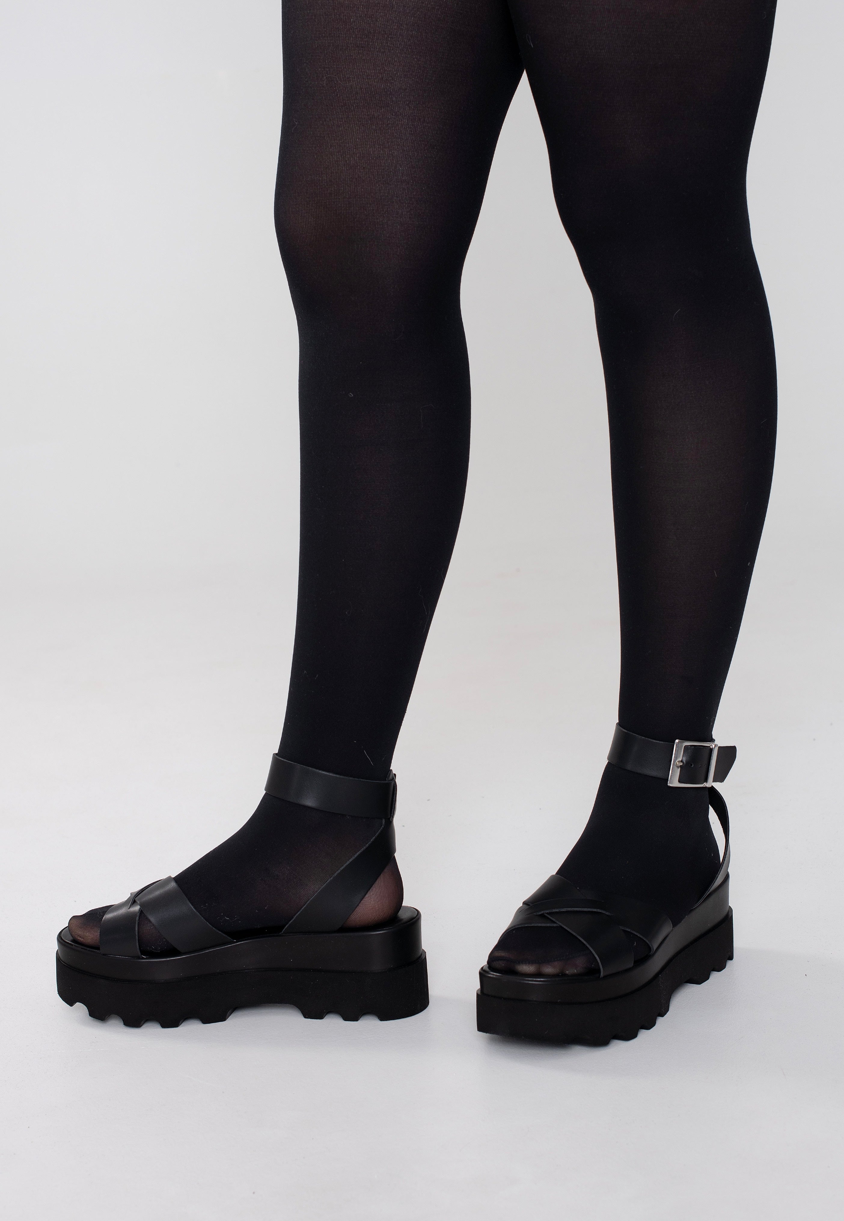 Altercore - Zoe Black - Girl Sandals | Women-Image