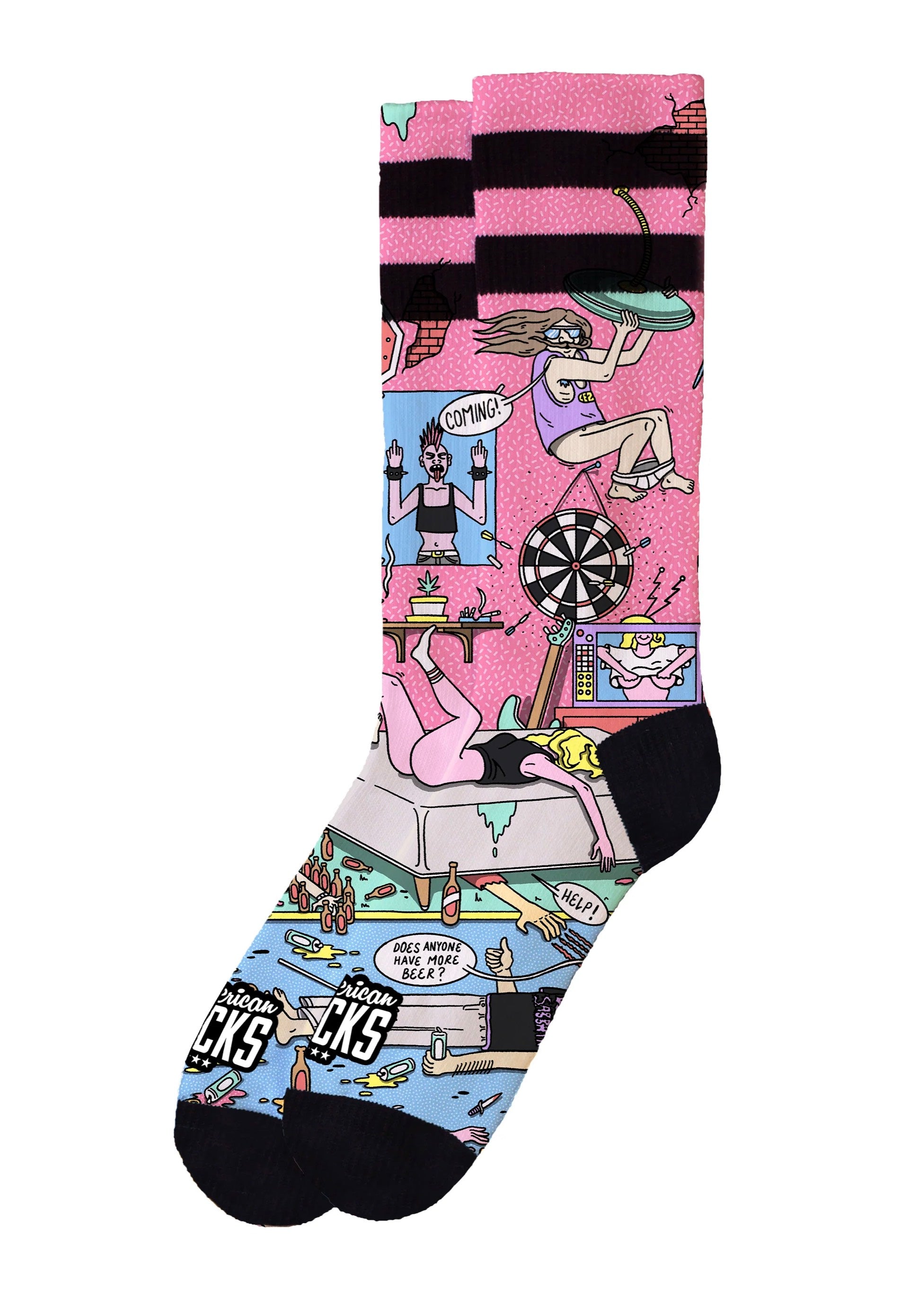 American Socks - American Pie Mid High - Socks | Neutral-Image