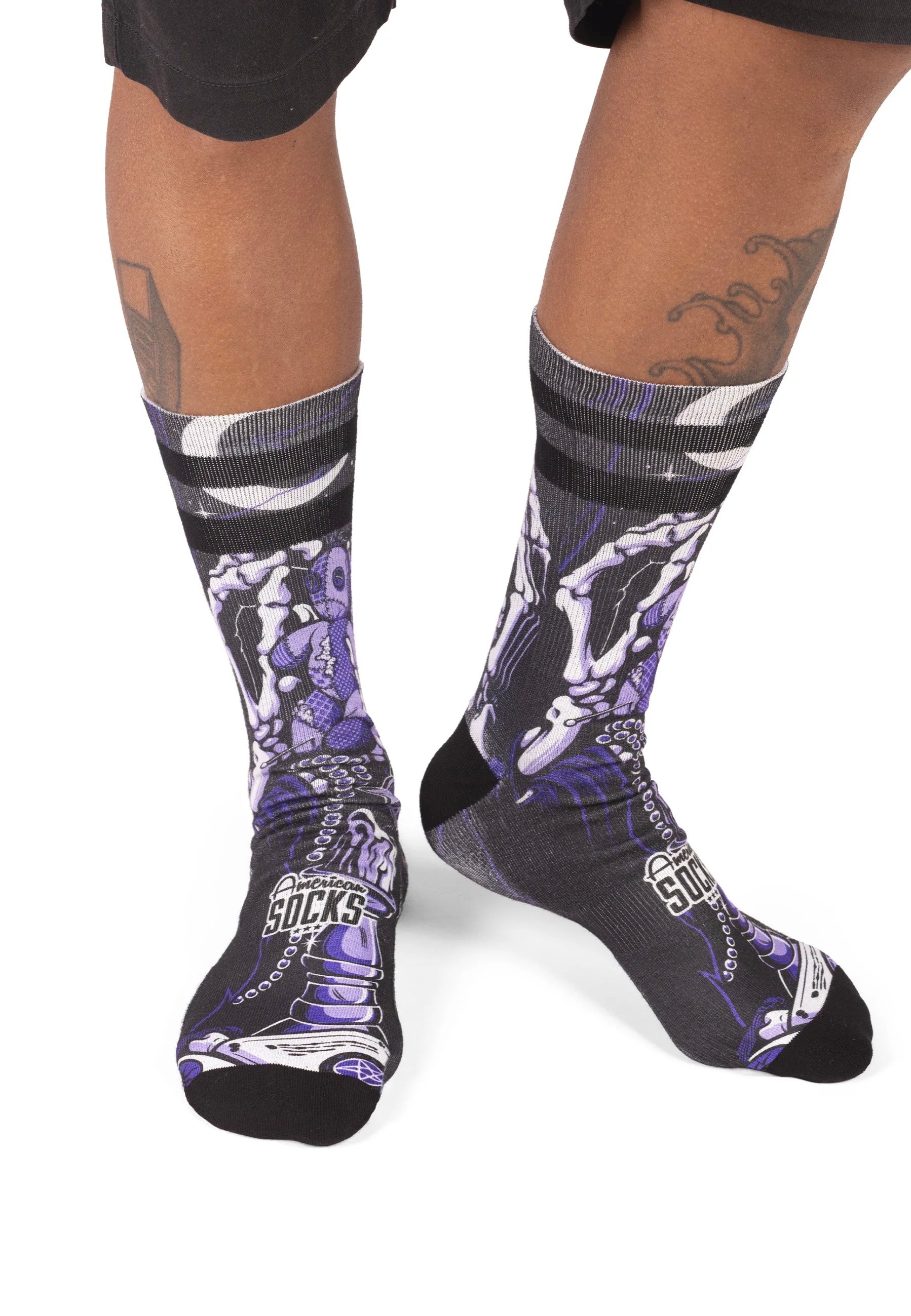 American Socks - Voodoo Mid High - Socks | Neutral-Image