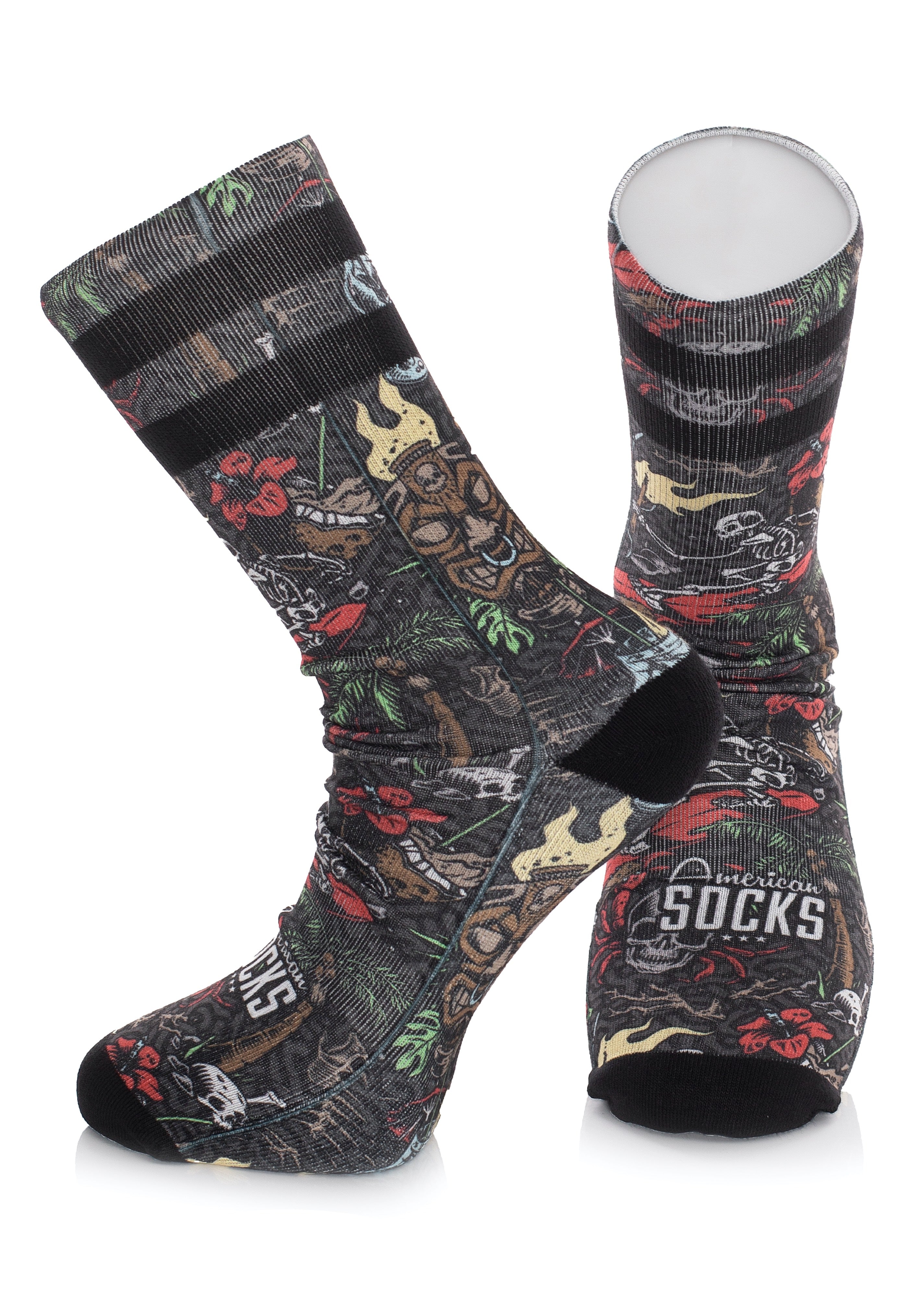 American Socks - Aloha Mid High Multicolored - Socks