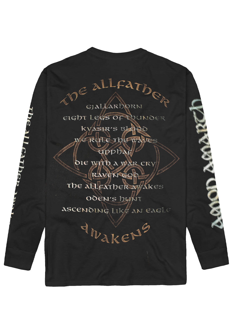Amon Amarth The Allfather Awakens Manga larga