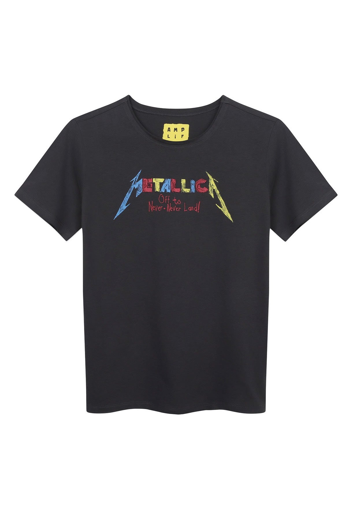 Metallica - Crayons Out Charcoal Kids - T-Shirt