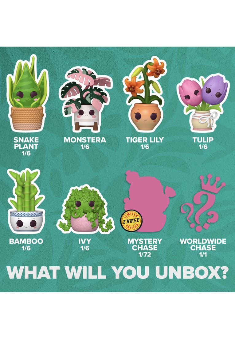 Funko Mystery: Plants POP! Vinyl Funko Pop