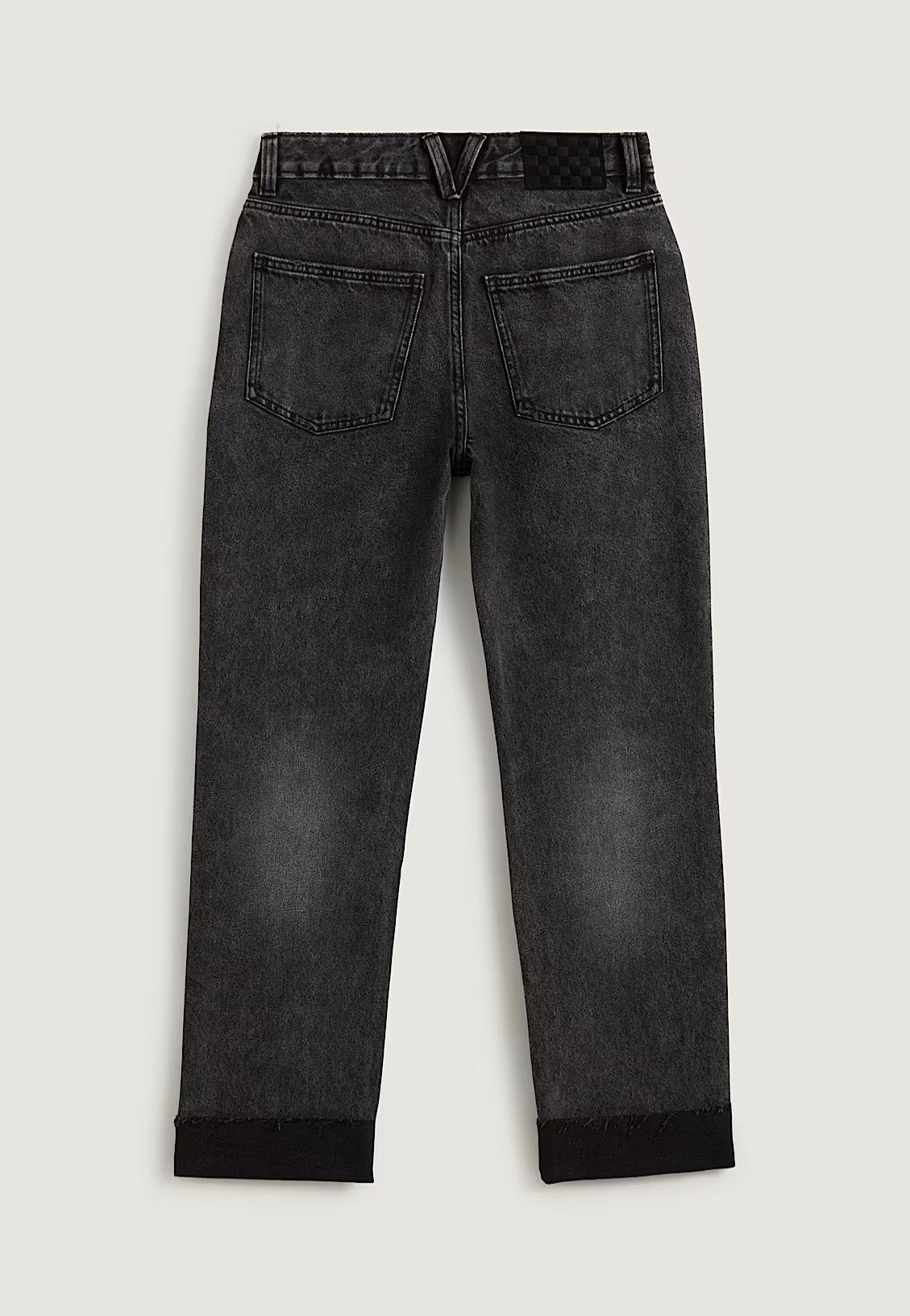 Vans - Annabelle Straight Leg Stonewash Black - Jeans | Women-Image