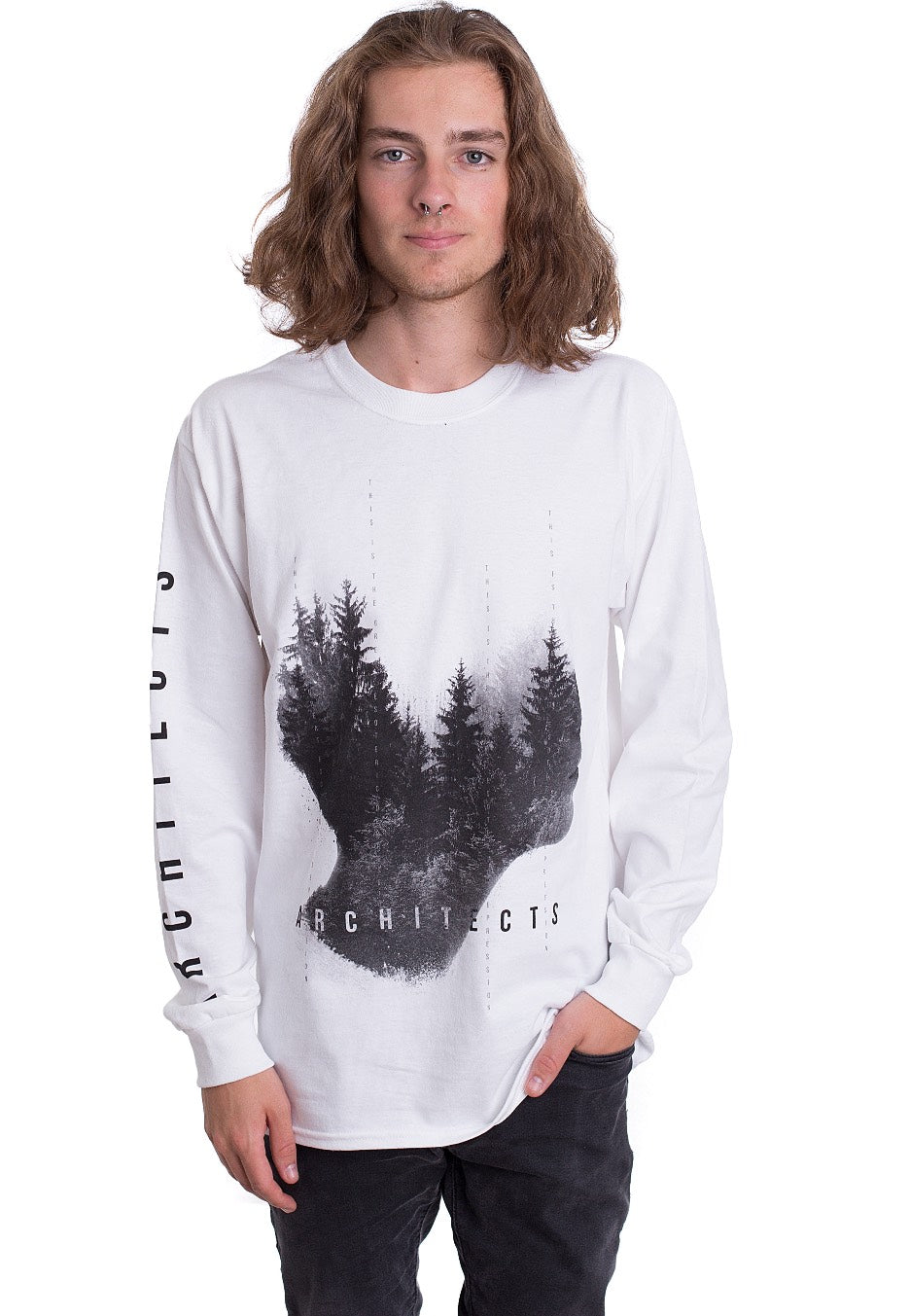 Architects - Forest White - Longsleeve | Men-Image