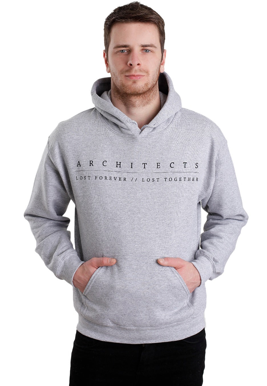 Architects - Space Pattern Sportsgrey - Hoodie | Men-Image