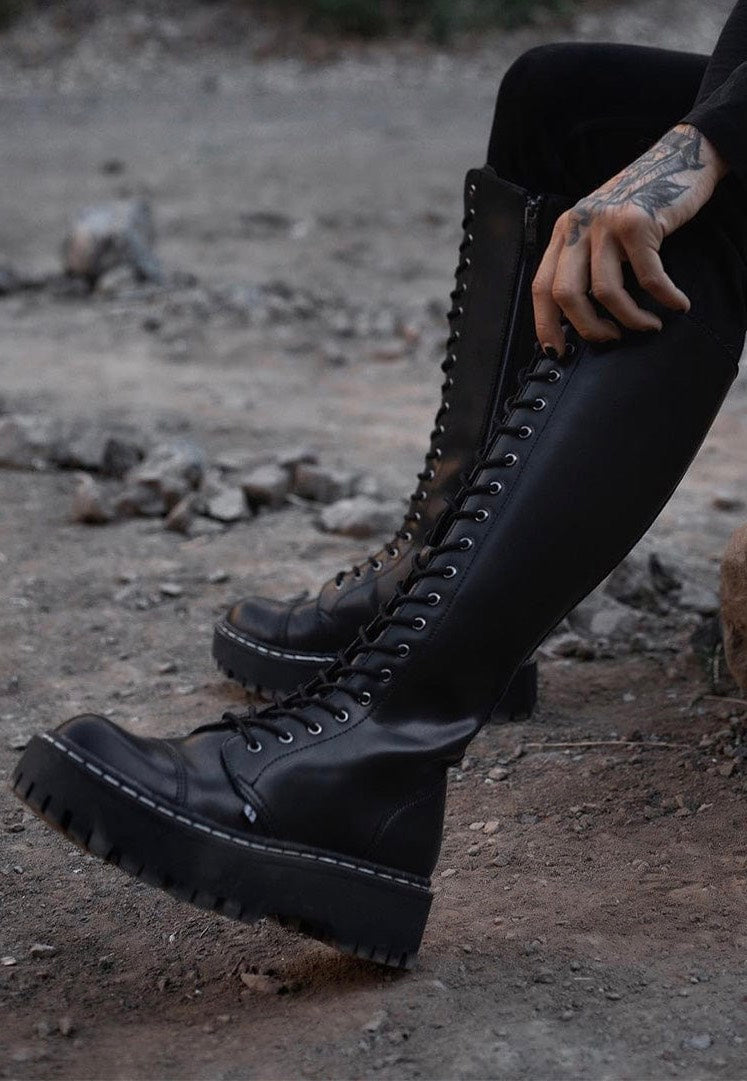 T.U.K. - Double D 20 Eye Black - Girl Shoes | Women-Image