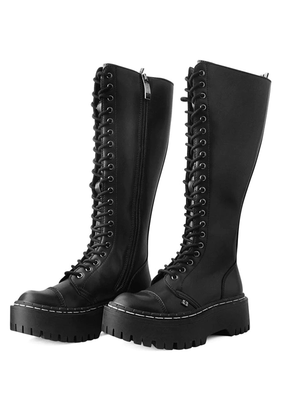 T.U.K. - Double D 20 Eye Black - Girl Shoes | Women-Image