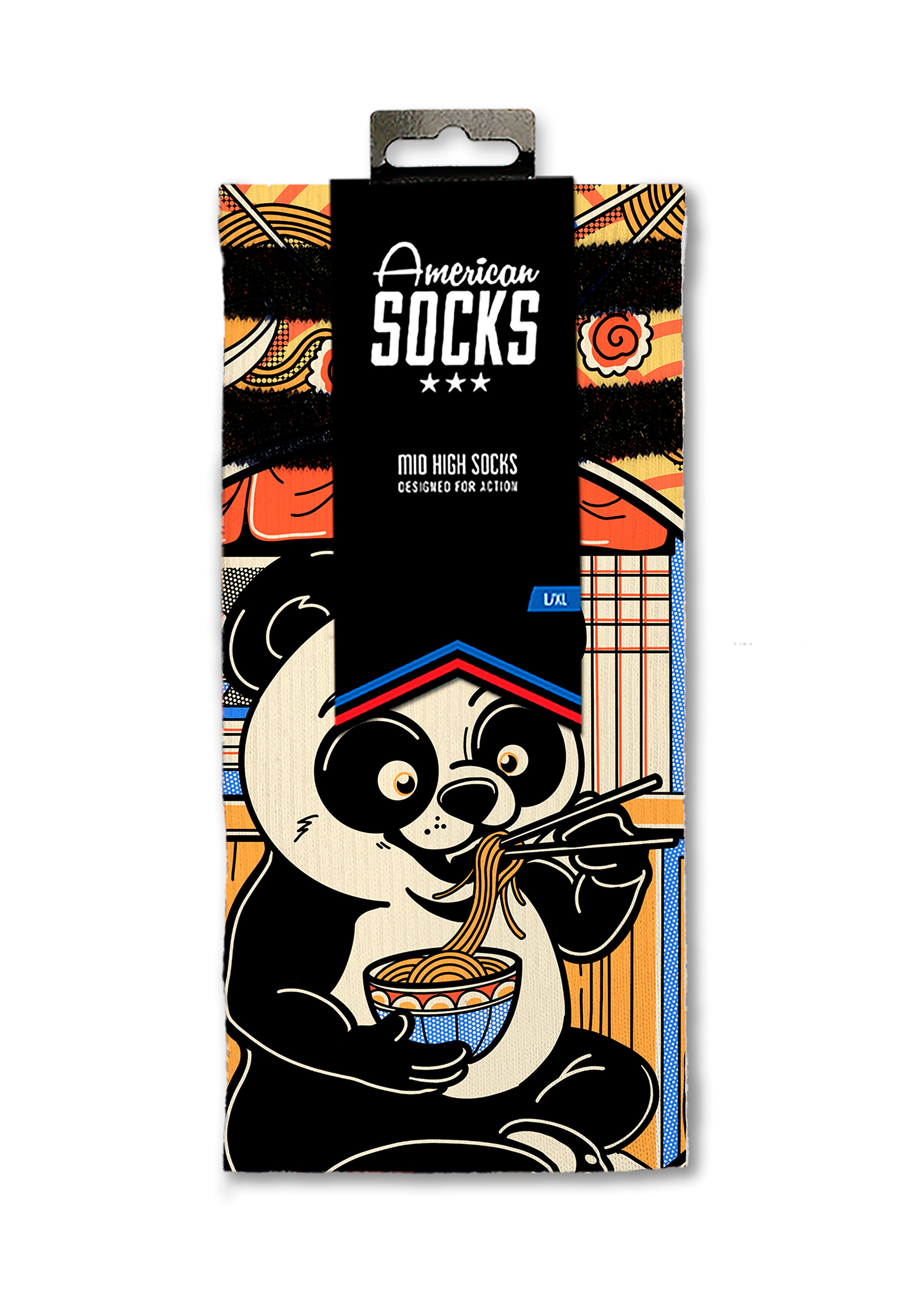 American Socks - Panda Mid High - Socks
