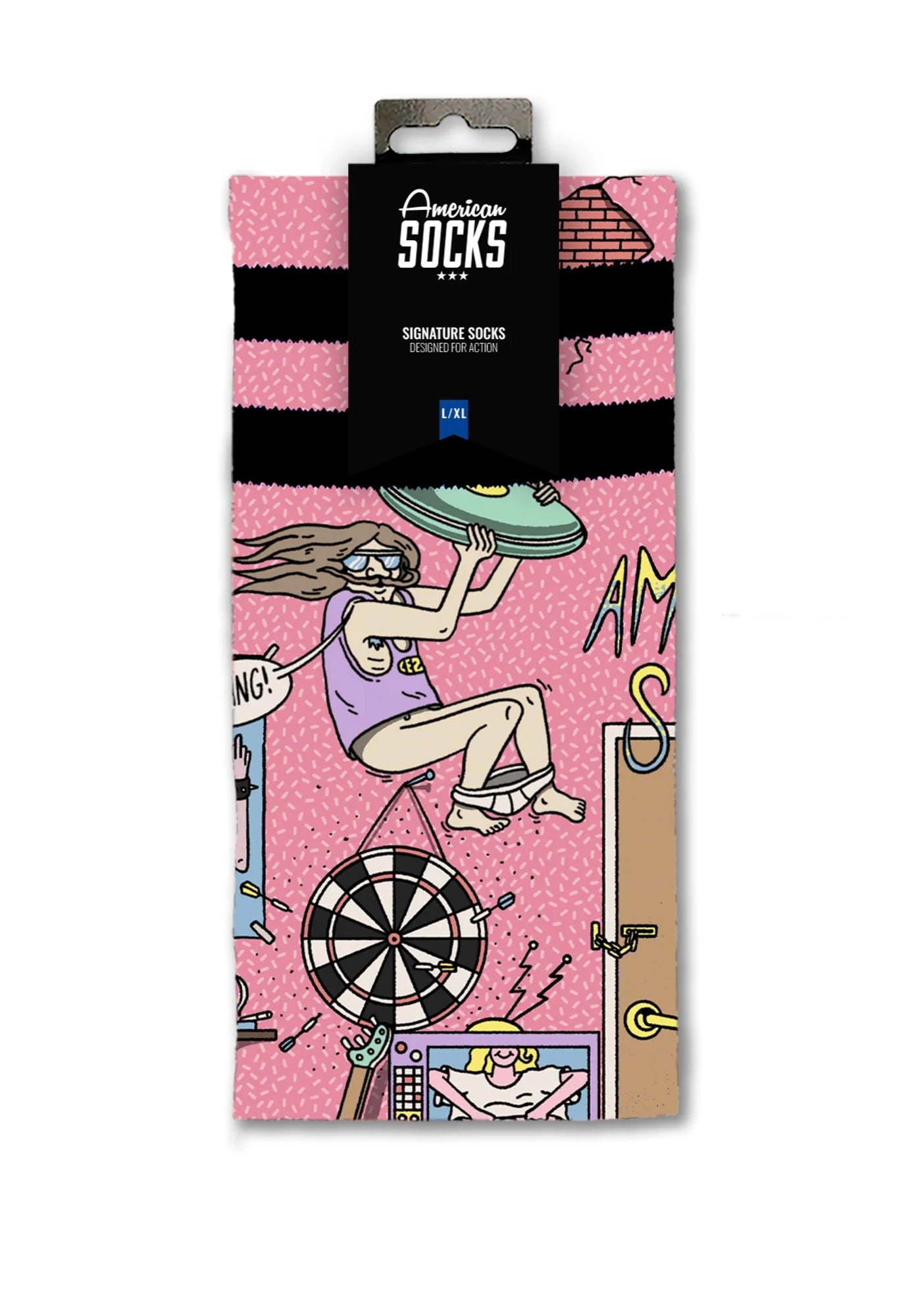 American Socks - American Pie Mid High - Socks | Neutral-Image