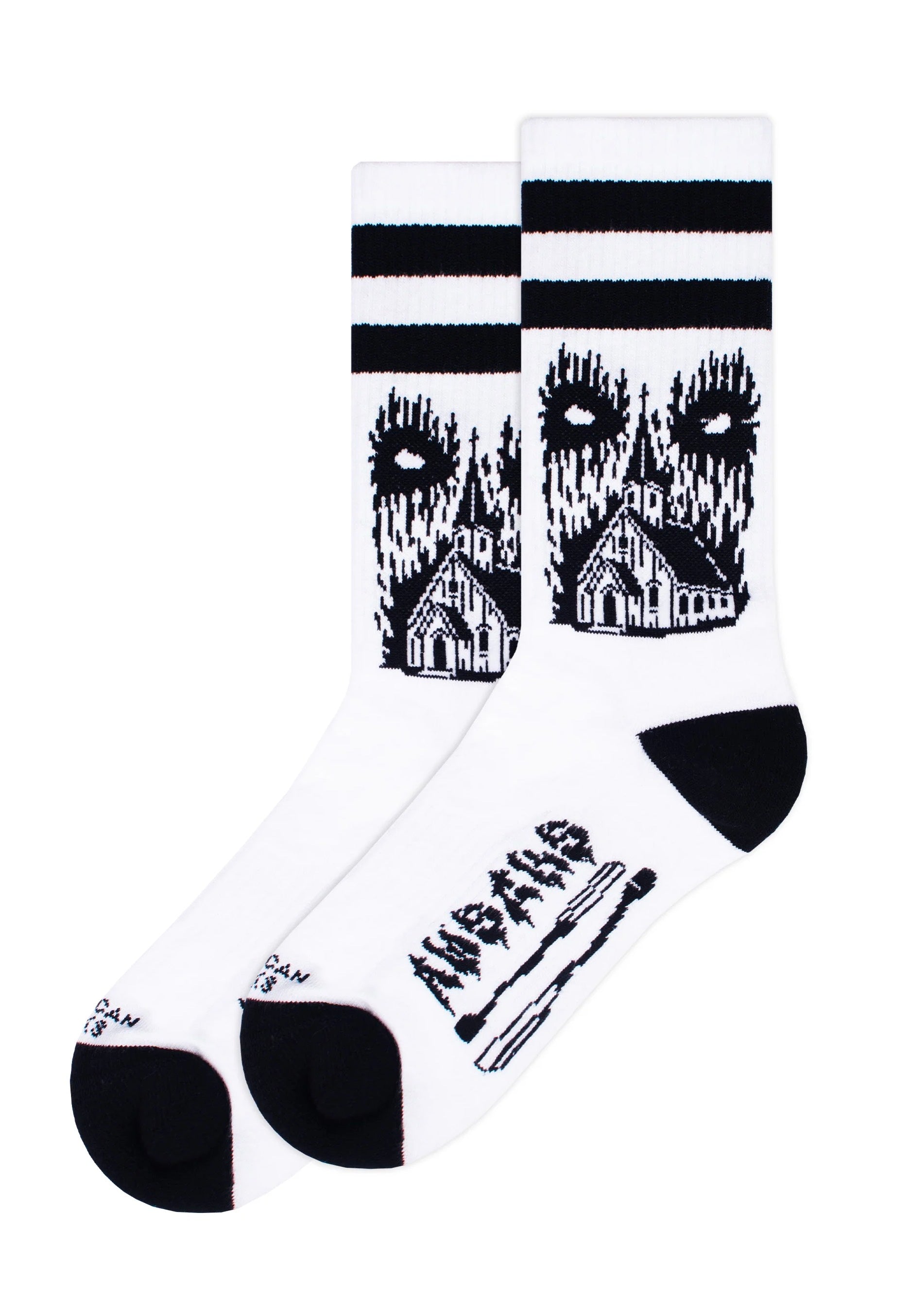 American Socks - Church Of Doom Mid High - Socks | Neutral-Image