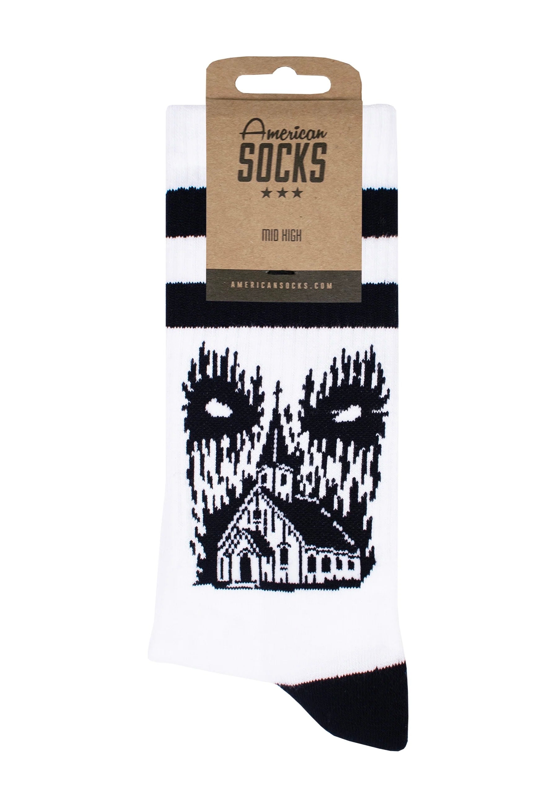 American Socks - Church Of Doom Mid High - Socks | Neutral-Image