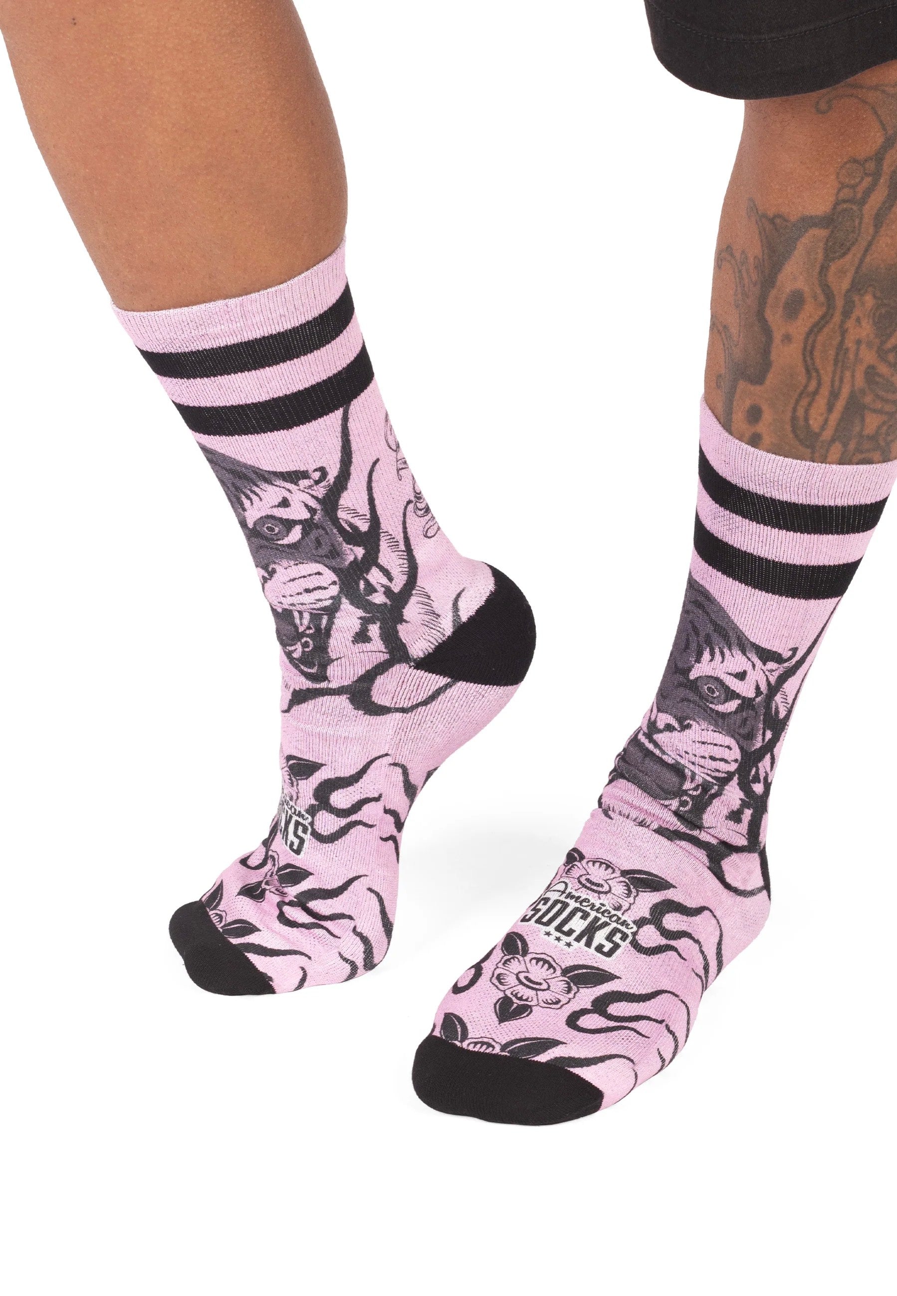 American Socks - Khan Mid High - Socks | Neutral-Image