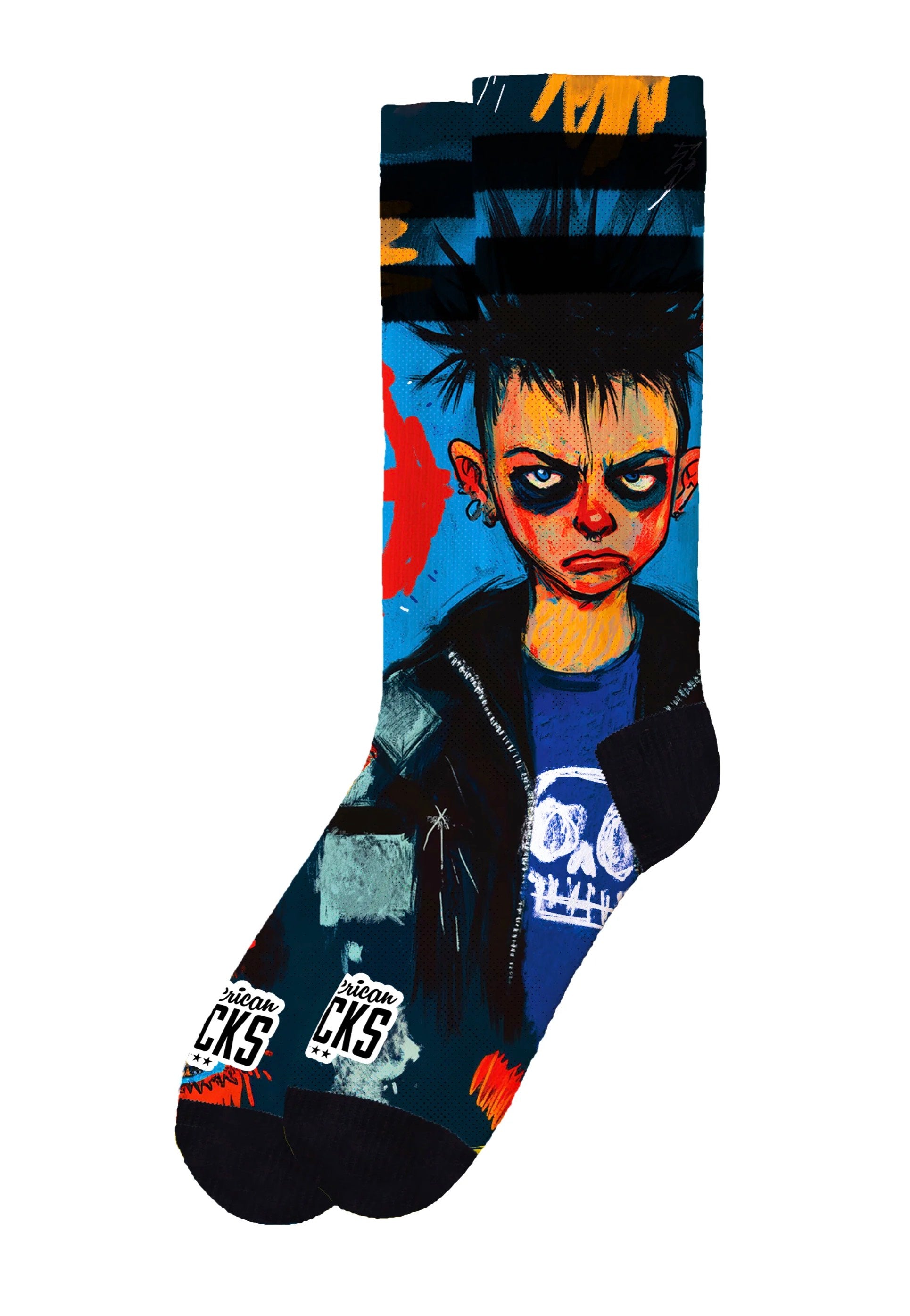 American Socks - Youth Renegade Mid High - Socks | Neutral-Image